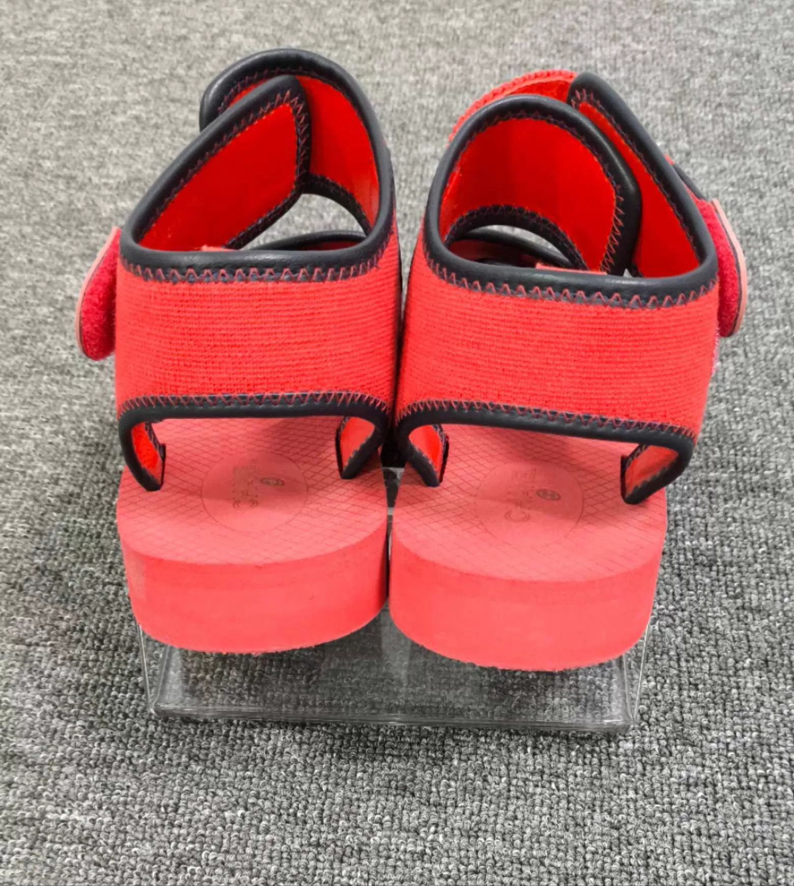 Chanel Chanel red velcro logo slipper 98 new size 38 Size US 7.5 / IT 37.5 - 5 Thumbnail