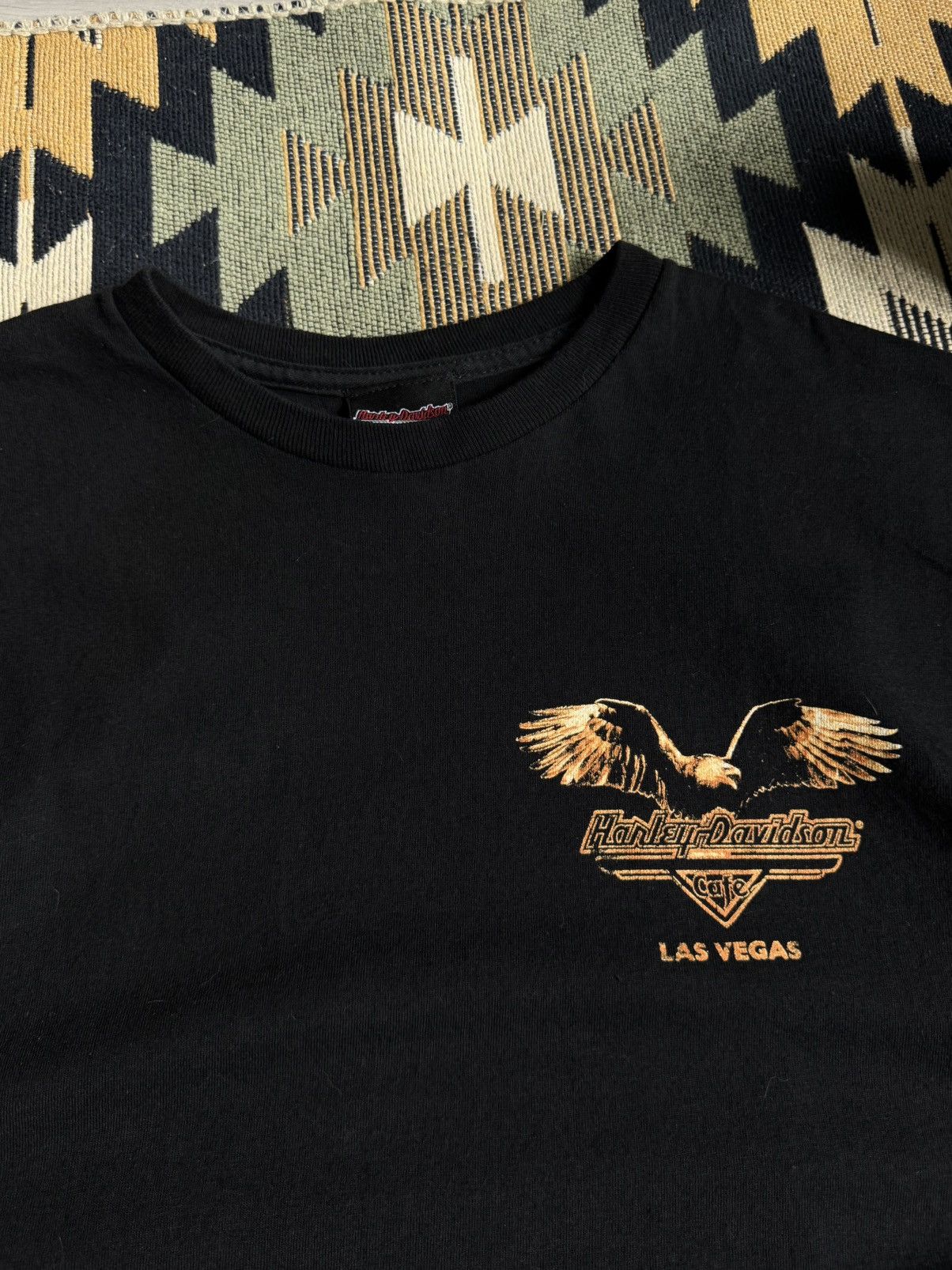 Harley Davidson Vintage Harley Davidson Big Logo Eagle T-shirt Size US M / EU 48-50 / 2 - 10 Thumbnail