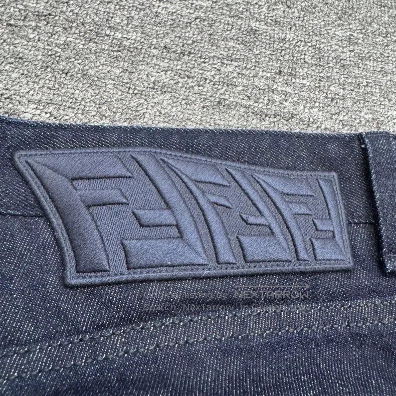 Fendi Fendi Embroidered Letter Denim Jeans. Size US 36 / EU 52 - 3 Thumbnail