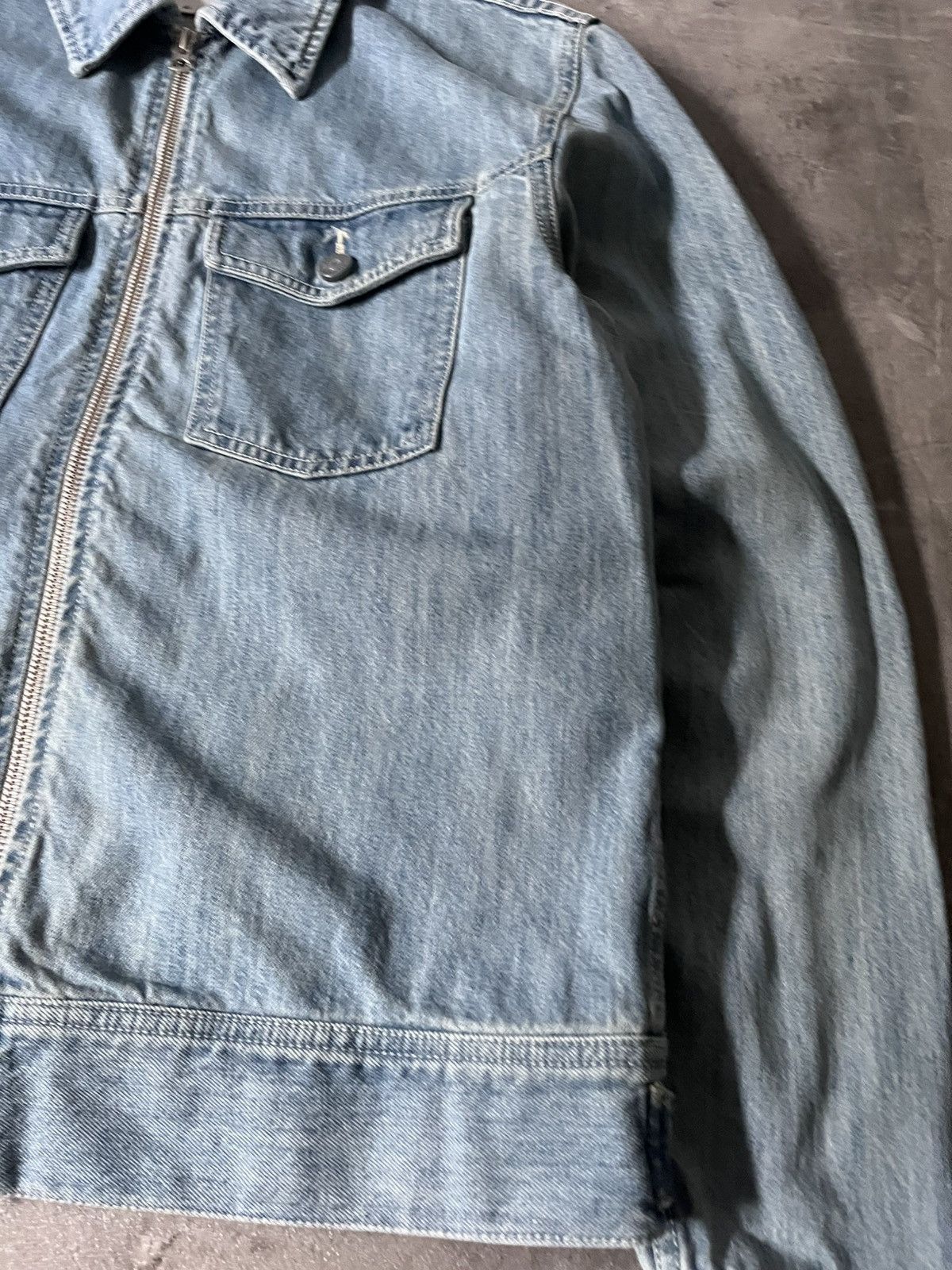 Our Legacy Our Legacy Light Denim jacket zip blue Size US S / EU 44-46 / 1 - 5 Thumbnail