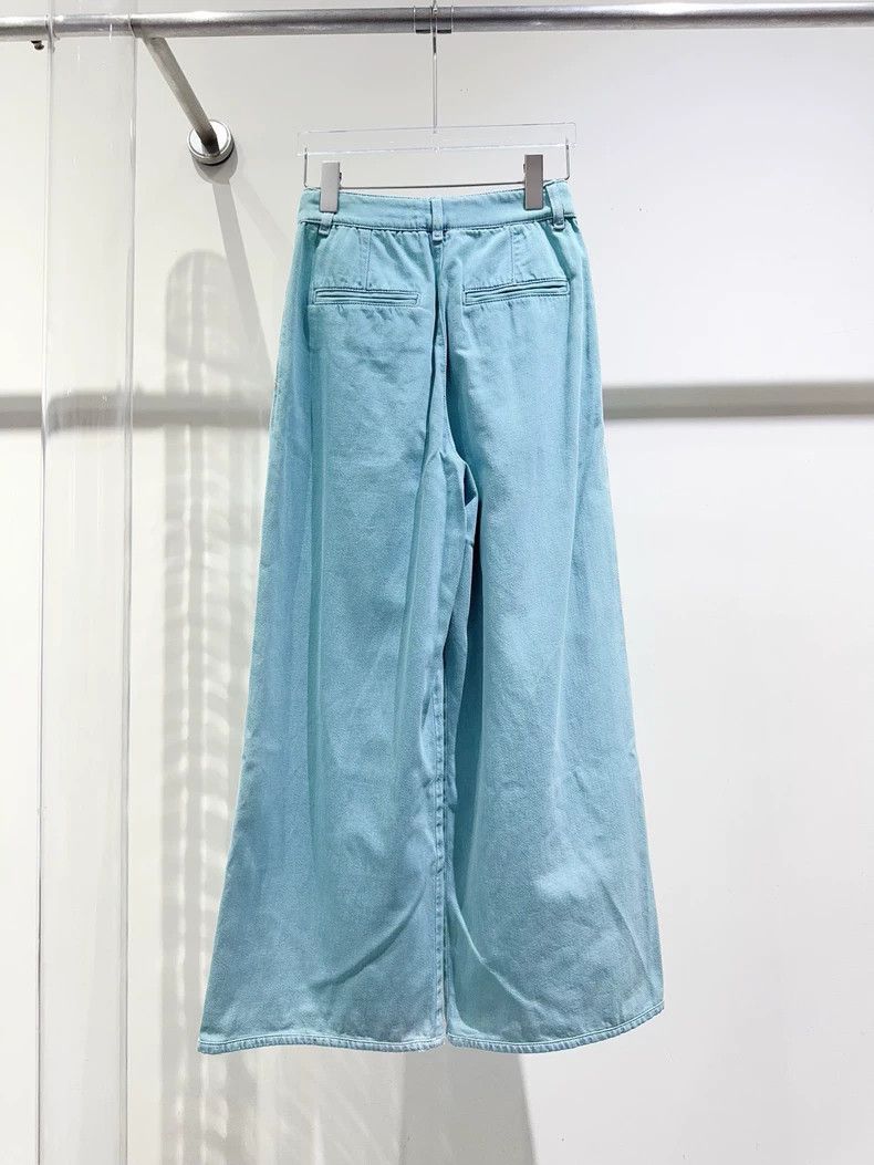 Chanel Chanel 21 Spring and Summer Jeans Wide Legs 2503-Nextarrow Size 24" / US 00 / IT 34 - 2 Thumbnail