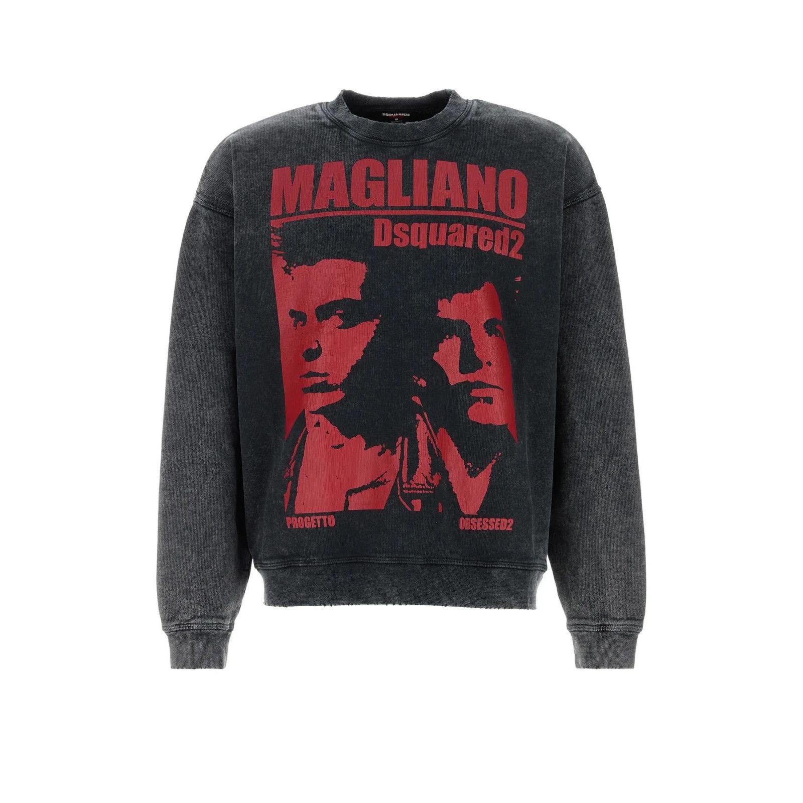 Dsquared2 DSQUARED2 Slated Cotton Sweatshirt New & Authentic (Men's si Size US L / EU 52-54 / 3 - 1 Thumbnail