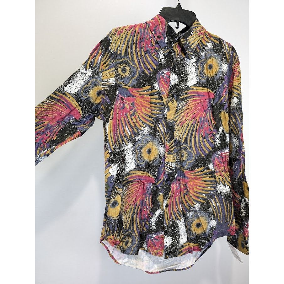Martine Rose o1rshd1 Camicia Button up Shirt in Blue Stripe/Multicolor Size US S / EU 44-46 / 1 - 7 Thumbnail