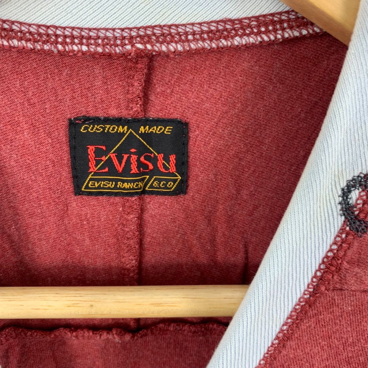 Evisu Vintage EVISU JAPAN Custom Made Collection Ranch Tee Shirt Size US L / EU 52-54 / 3 - 9 Thumbnail