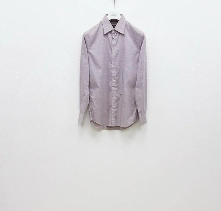 DSQUARED2 Pink Cotton Long Sleeve Shirt M 0089