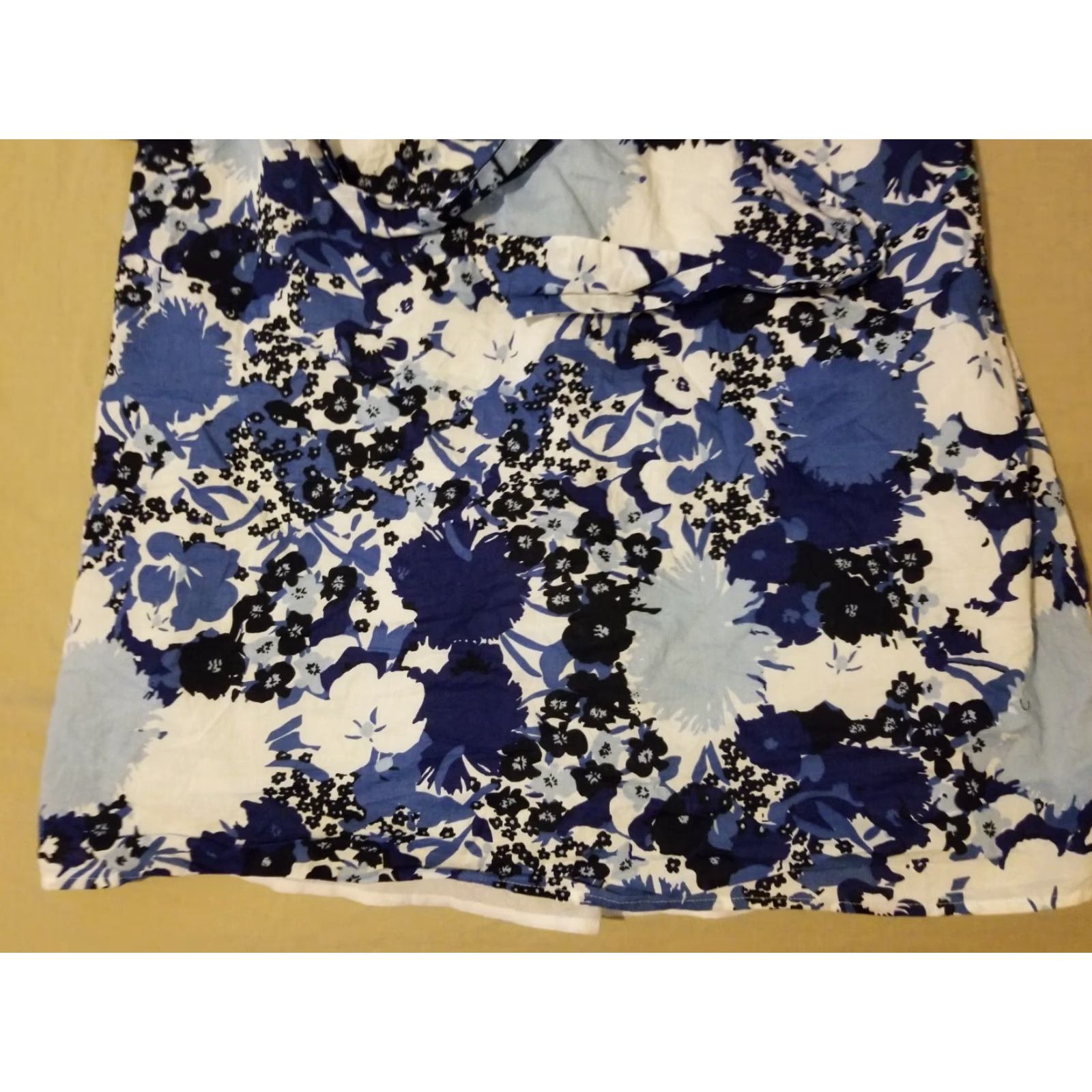 Ann Taylor Womens Ann Taylor Dress Blue 6 A-Line Midi Shirt Womens, Ann Taylor, Dress, Blue, 6, Midi, A-Line, Regular, Blue Ladies, 90s, Womens Size M / US 6-8 / IT 42-44 - 4 Thumbnail