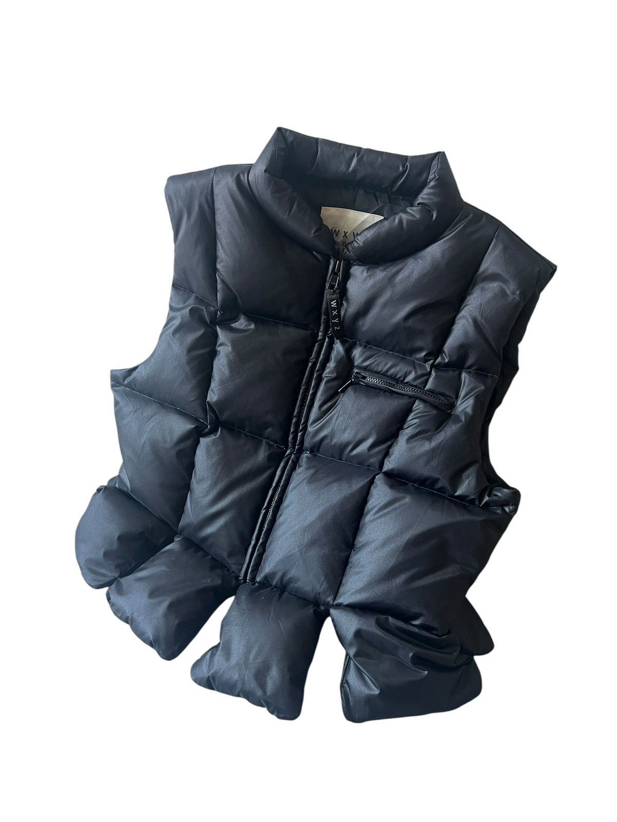 Yohji Yamamoto 1980s Workshop Yohji Yamamoto Feather Cropped Puffer Vest Size US XS / EU 42 / 0 - 9 Thumbnail