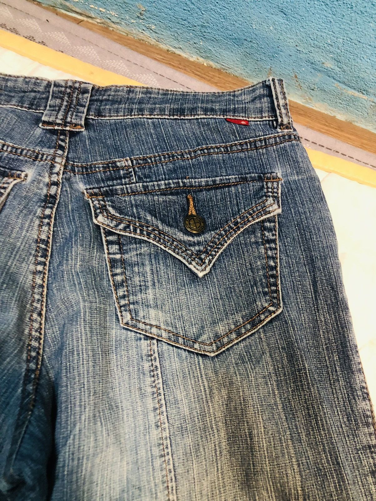 Japanese Brand Advantage Denim Jeans (10) Size 28" / US 6 / IT 42 - 13 Thumbnail