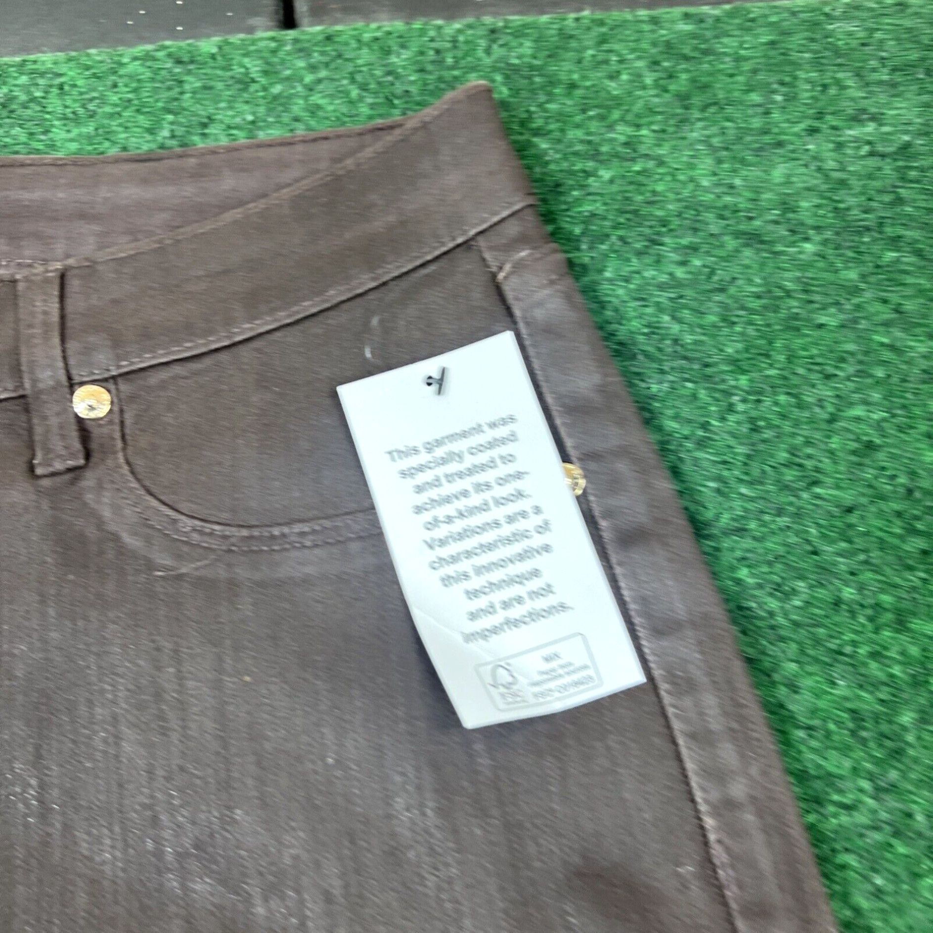 Vintage Martha Stewart Women Brown Casual Pants 12 31x30 New W Tags Size 34" / US 12 / IT 48 - 2 Thumbnail
