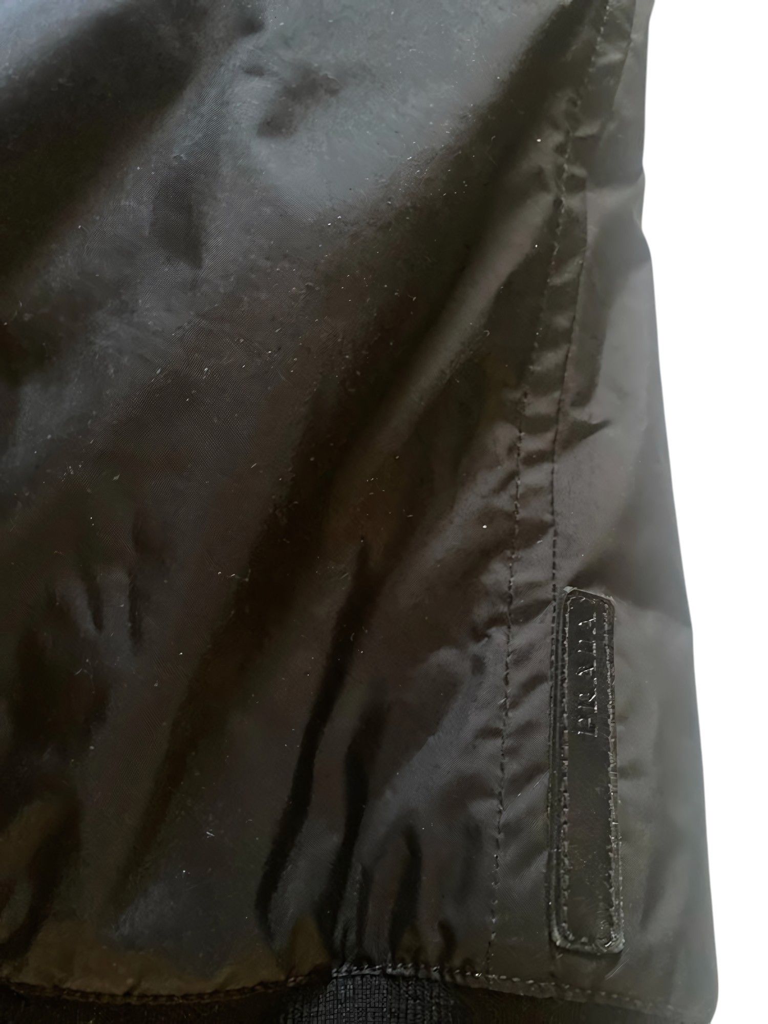 Prada FUR COLLAR GORE TEX NYLON BIKER BOMBER JACKET Size US XXL / EU 58 / 5 - 5 Thumbnail