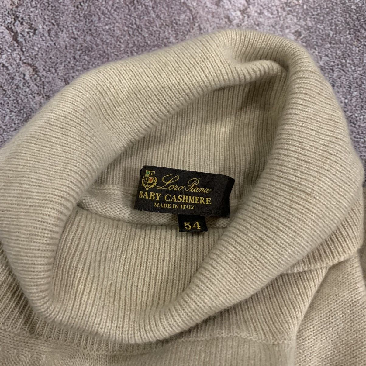 Loro Piana Loro Piana Men’s Turtleneck Baby Cashmere Size 54 L-XL Size US XL / EU 56 / 4 - 18 Thumbnail