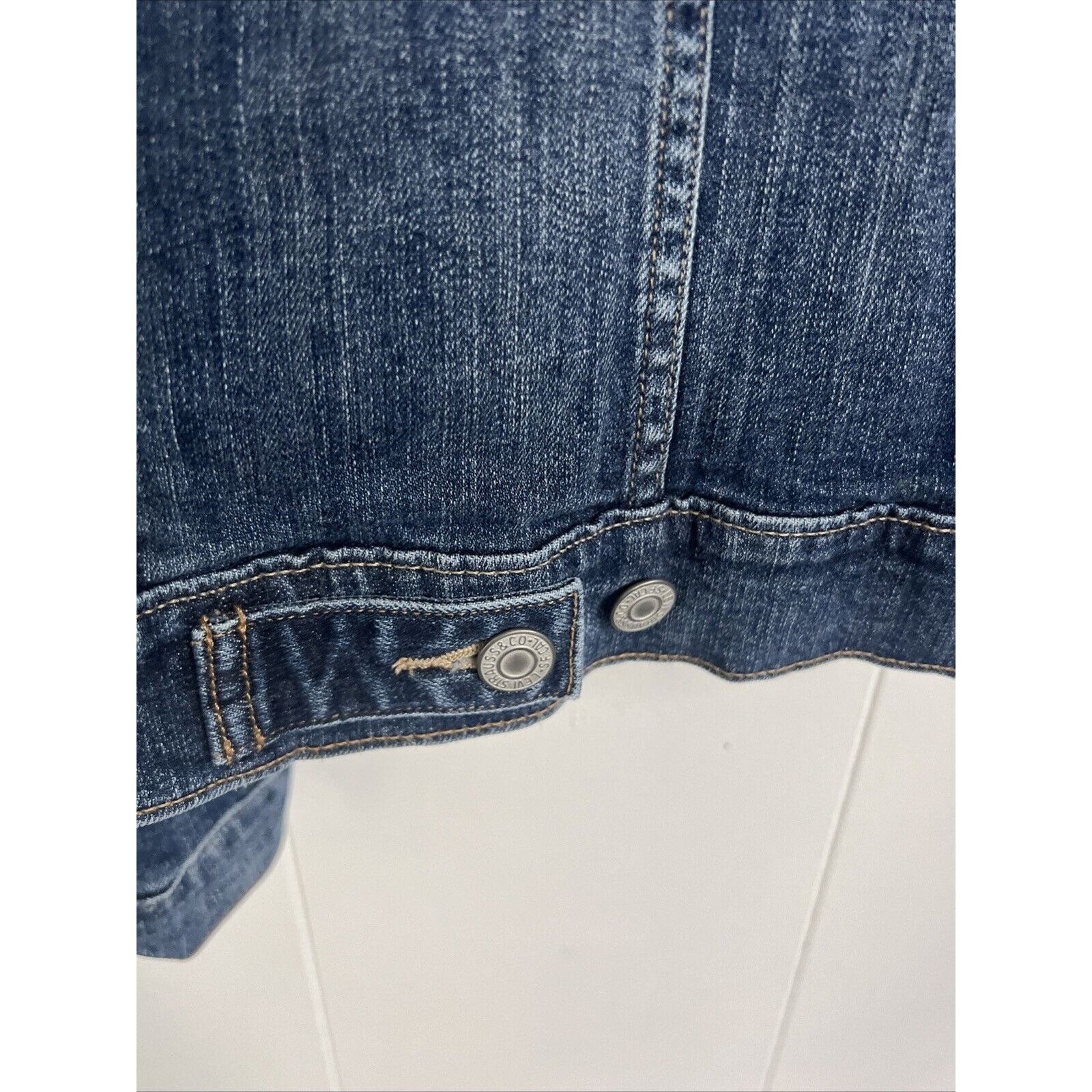 Levi's Levi's oversized mid wash long sleeve denim jacket size M Size M / US 6-8 / IT 42-44 - 6 Thumbnail