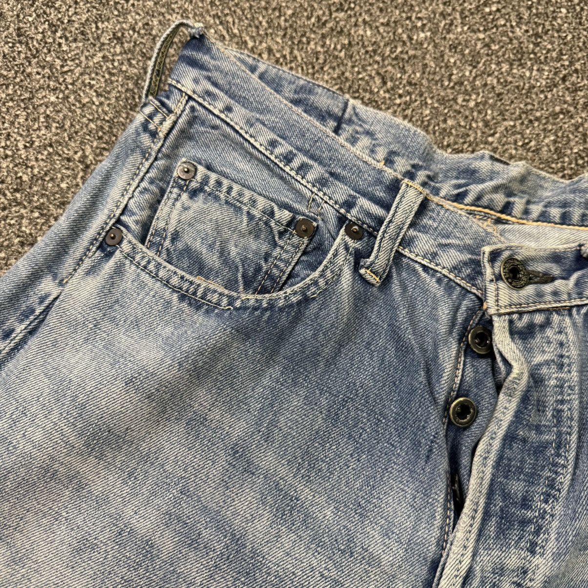 Indigo Vintage80s Japanese Selvedge Made in Indigo Light Wash Denim Size US 32 / EU 48 - 11 Thumbnail