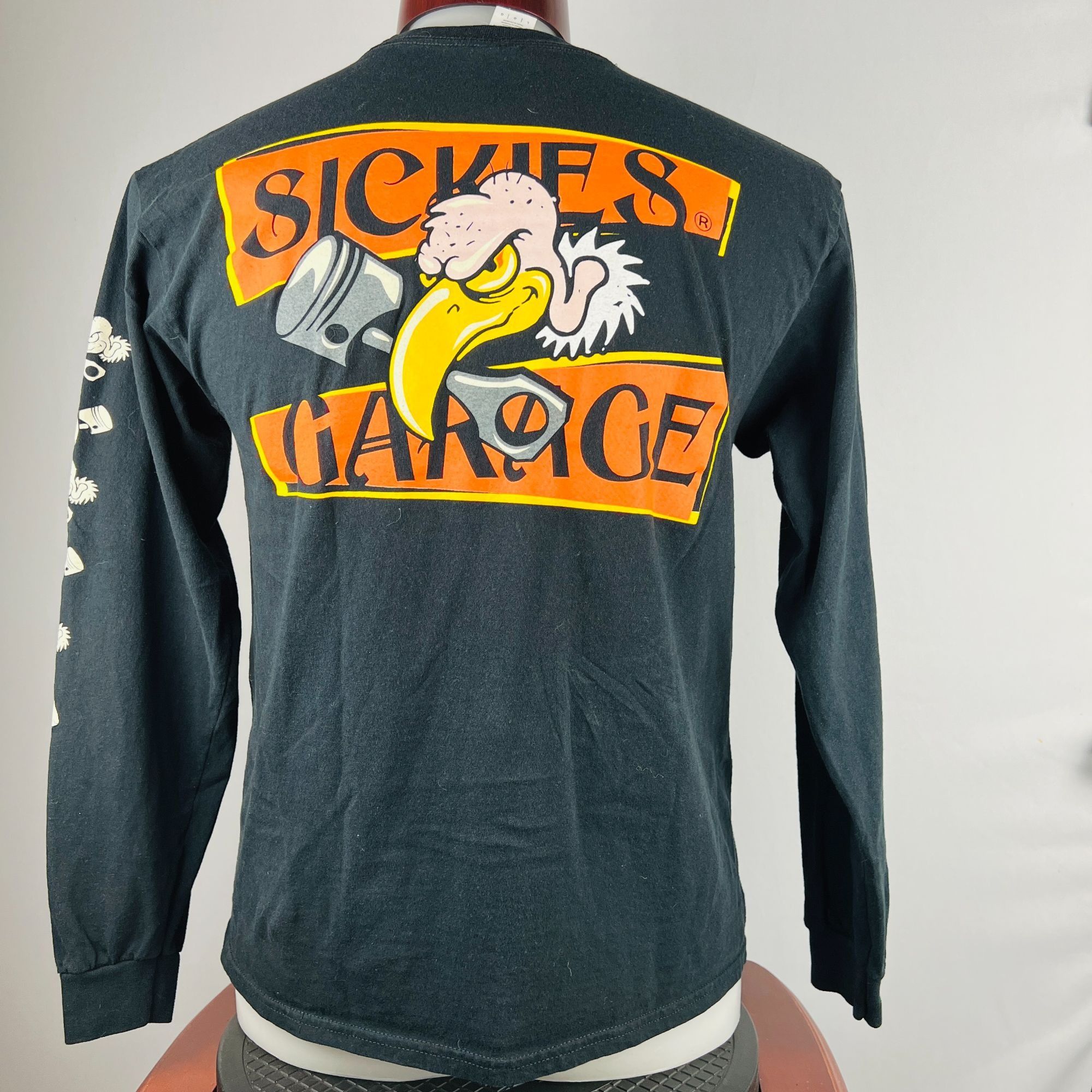 Other Sickies Garage Burgers & Brews Large Long Sleeve Shirt Size US L / EU 52-54 / 3 - 3 Thumbnail