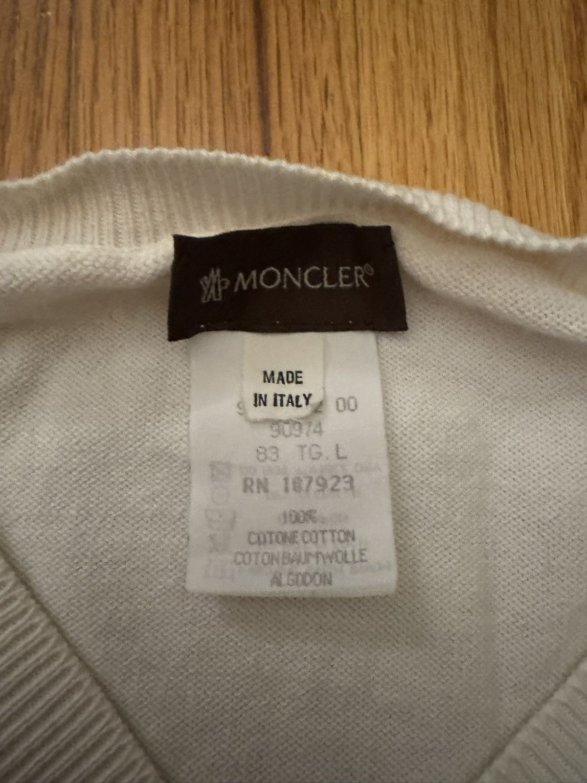 Moncler Moncler Knit Sweater Size US L / EU 52-54 / 3 - 2 Thumbnail
