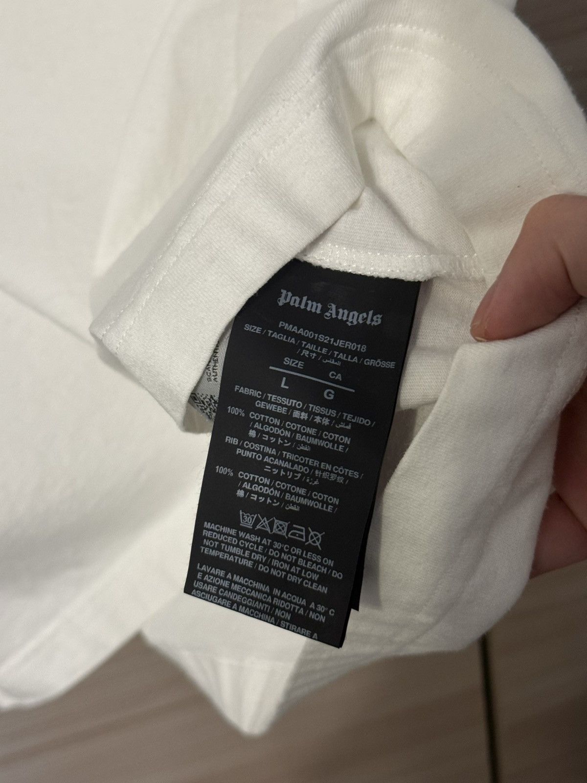 Palm Angels Palm Angels Tedy Bear Tee T-Shirt Shirt White Size US L / EU 52-54 / 3 - 10 Thumbnail