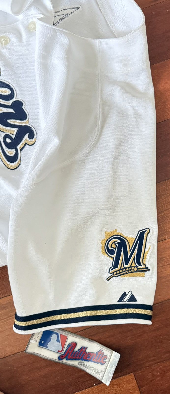 Majestic Ryan Braun Milwaukee Brewers MLB Stitched Jersey Size US XXL / EU 58 / 5 - 5 Thumbnail