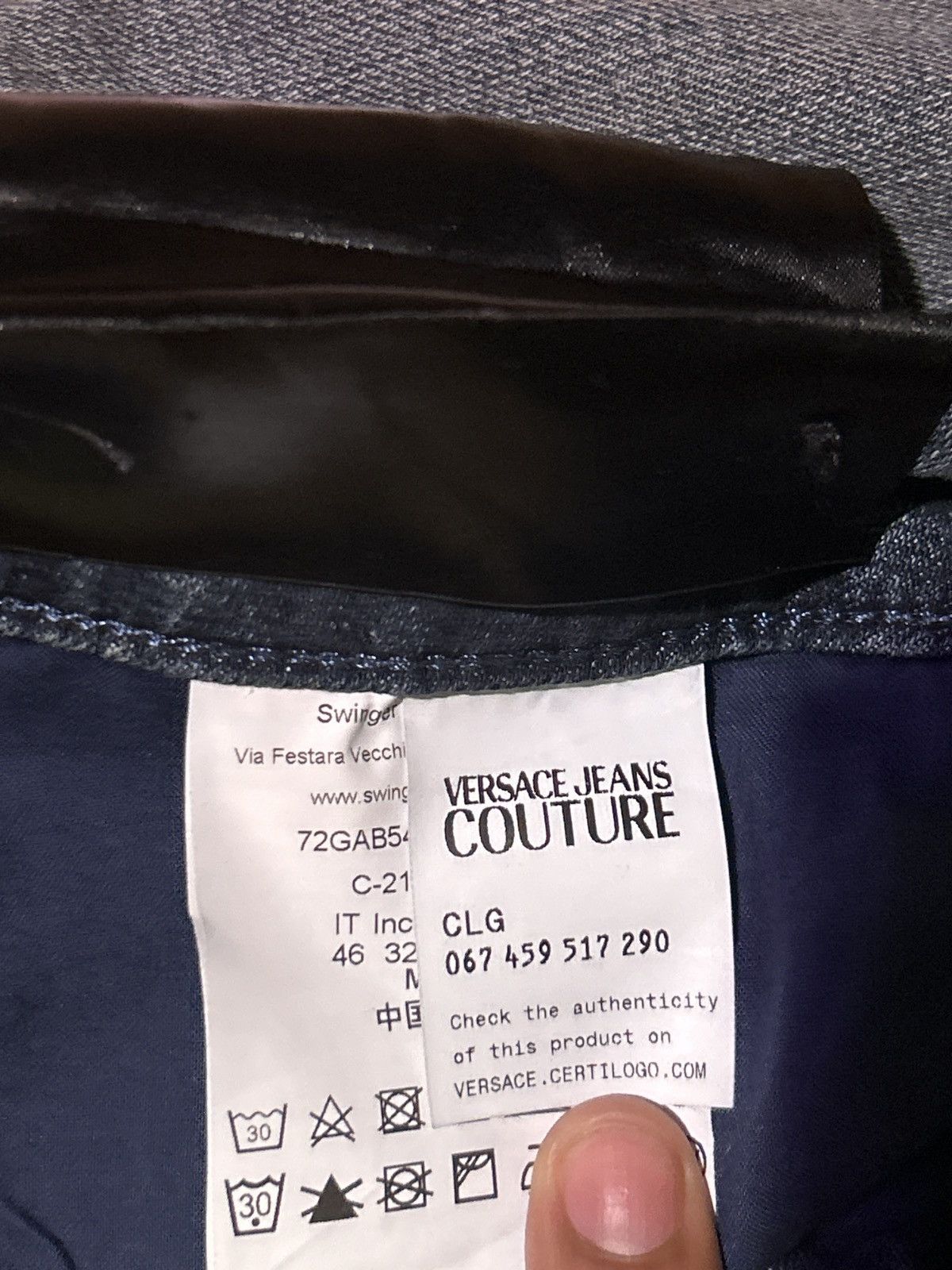 Versace Versace Jeans Couture Mens Jeans Size US 30 / EU 46 - 6 Thumbnail