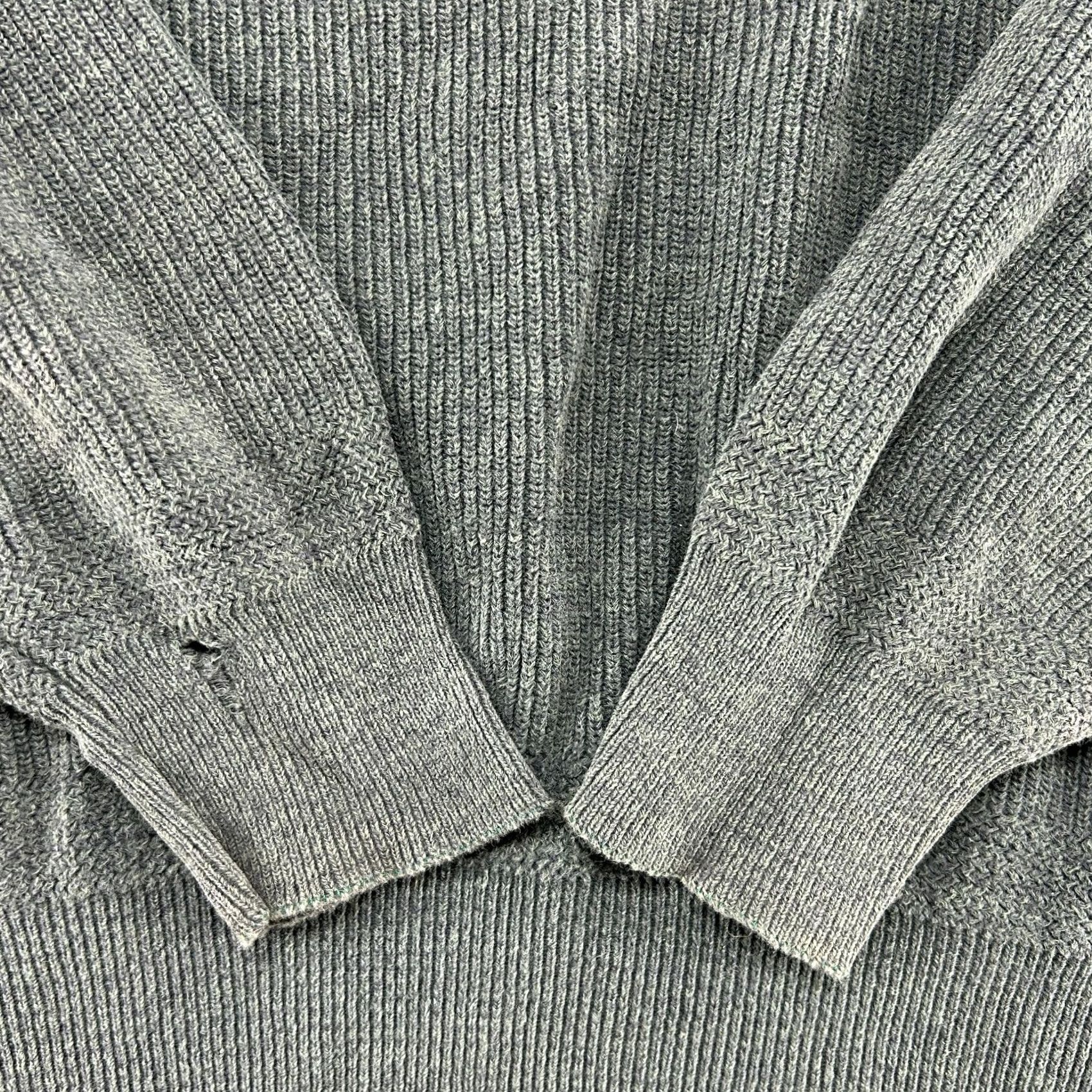 Vintage VINTAGE REI Sweater Mens XL Green Pullover 5 Button Ribbed Cotton Military 90s 80s 90s Mens Size US XL / EU 56 / 4 - 3 Thumbnail