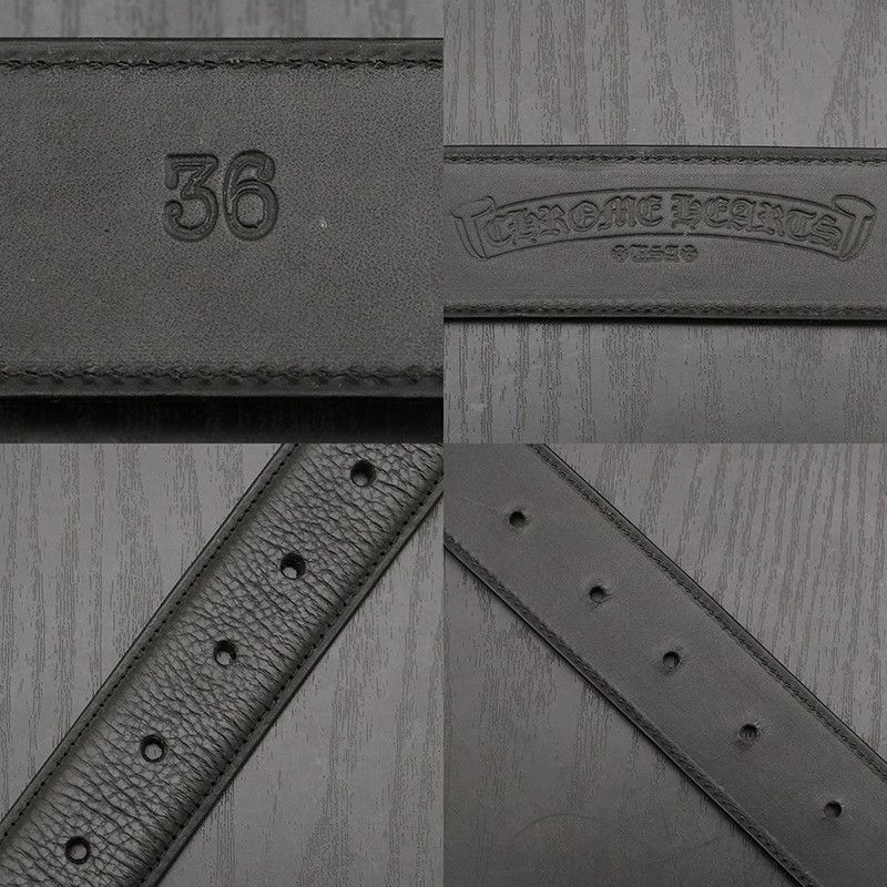 Chrome Hearts Chrome Hearts Three Piece Roller Belt Size 36 - 3 Thumbnail