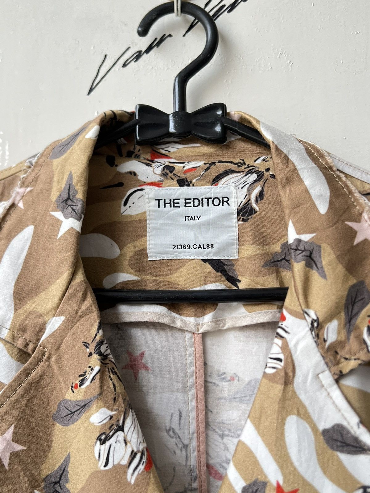 Other THE EDITOR ITALY Light Jacket/Outer Size US M / EU 48-50 / 2 - 5 Thumbnail