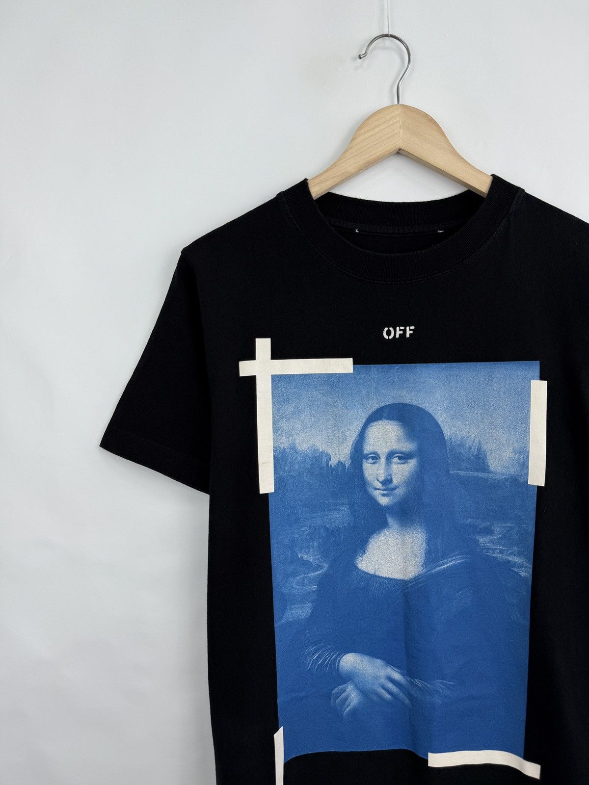 Off-White Off White Mona Lisa T-Shirt Y2K Rare Retro Hype Size US S / EU 44-46 / 1 - 4 Thumbnail
