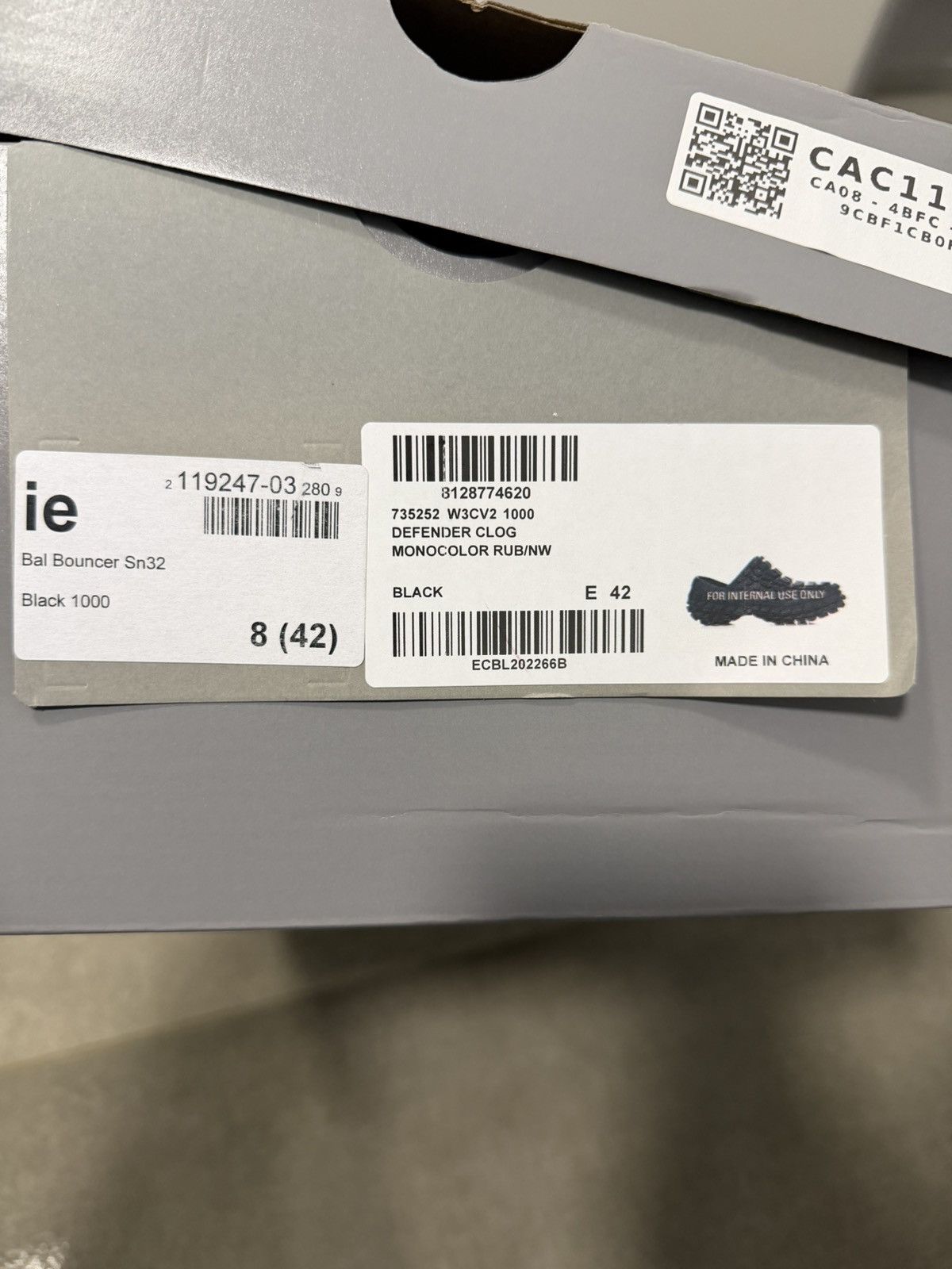 Balenciaga Balenciaga Defender Clog Size US 8.5 / EU 41-42 - 9 Thumbnail