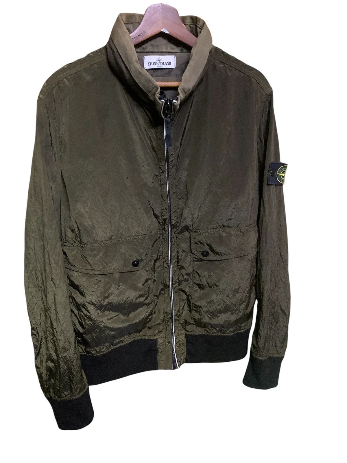 Stone Island STONE ISLAND NYLON METAL JACKET HOODIE Size US L / EU 52-54 / 3 - 3 Thumbnail