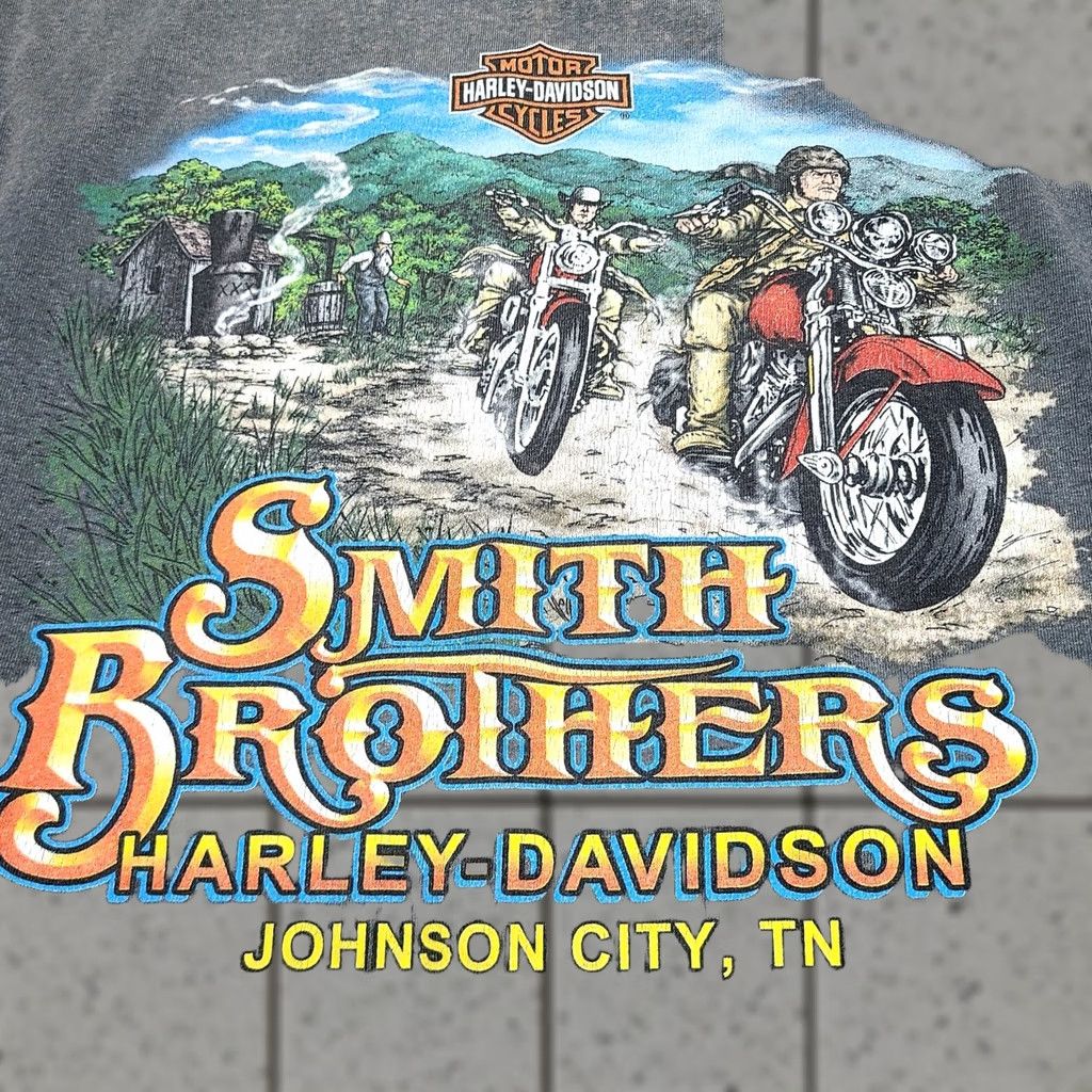 Harley Davidson VINTAGE Harley-Davidson Tank T-Shirt Size XL Faded Sleeveless Smiths Brothers Tennessee Size US XL / EU 56 / 4 - 1 Thumbnail