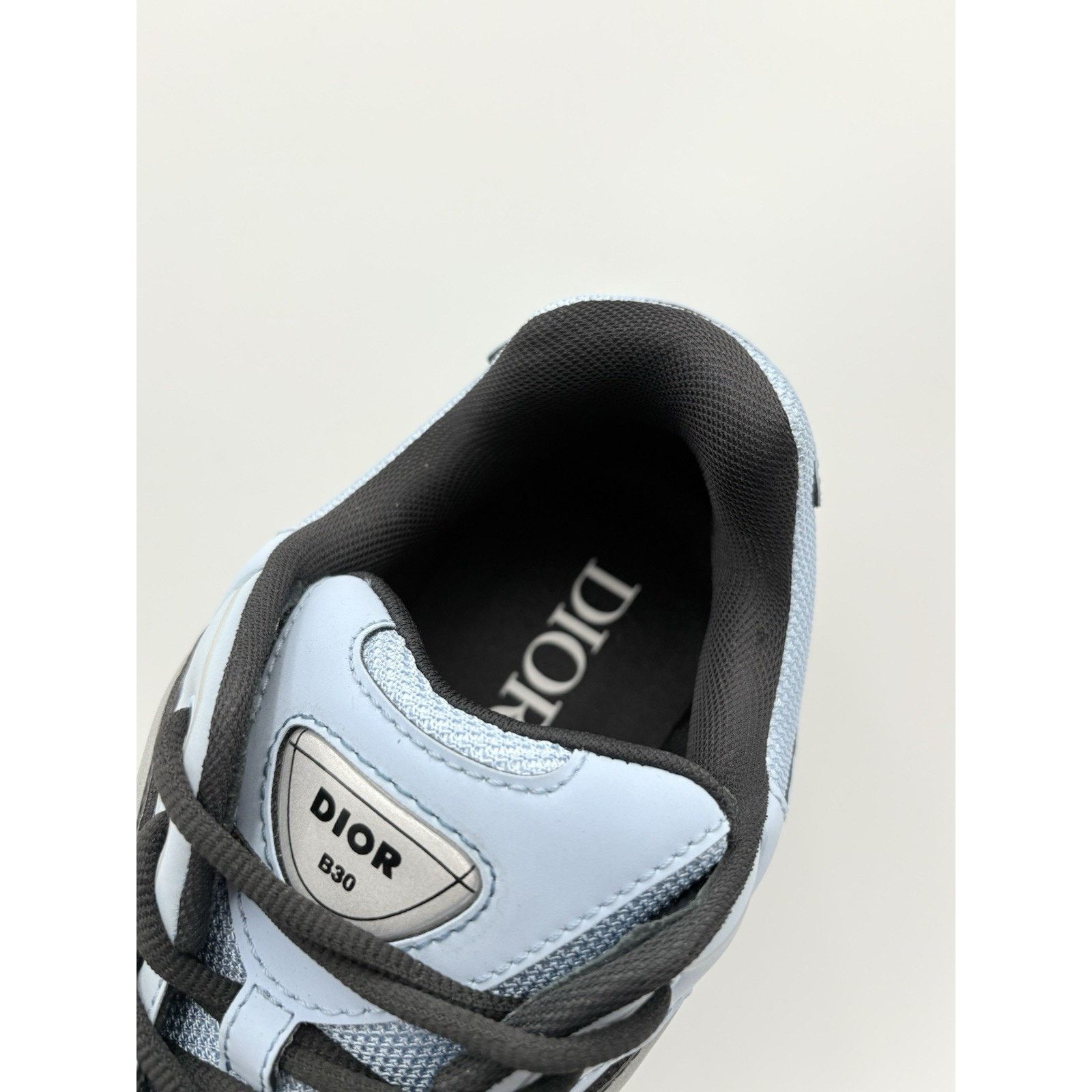 Dior Dior B30 Reflective Sneaker ' Blue Gray ' | ONLY WORN ONCE! Size US 13 / EU 46 - 6 Thumbnail