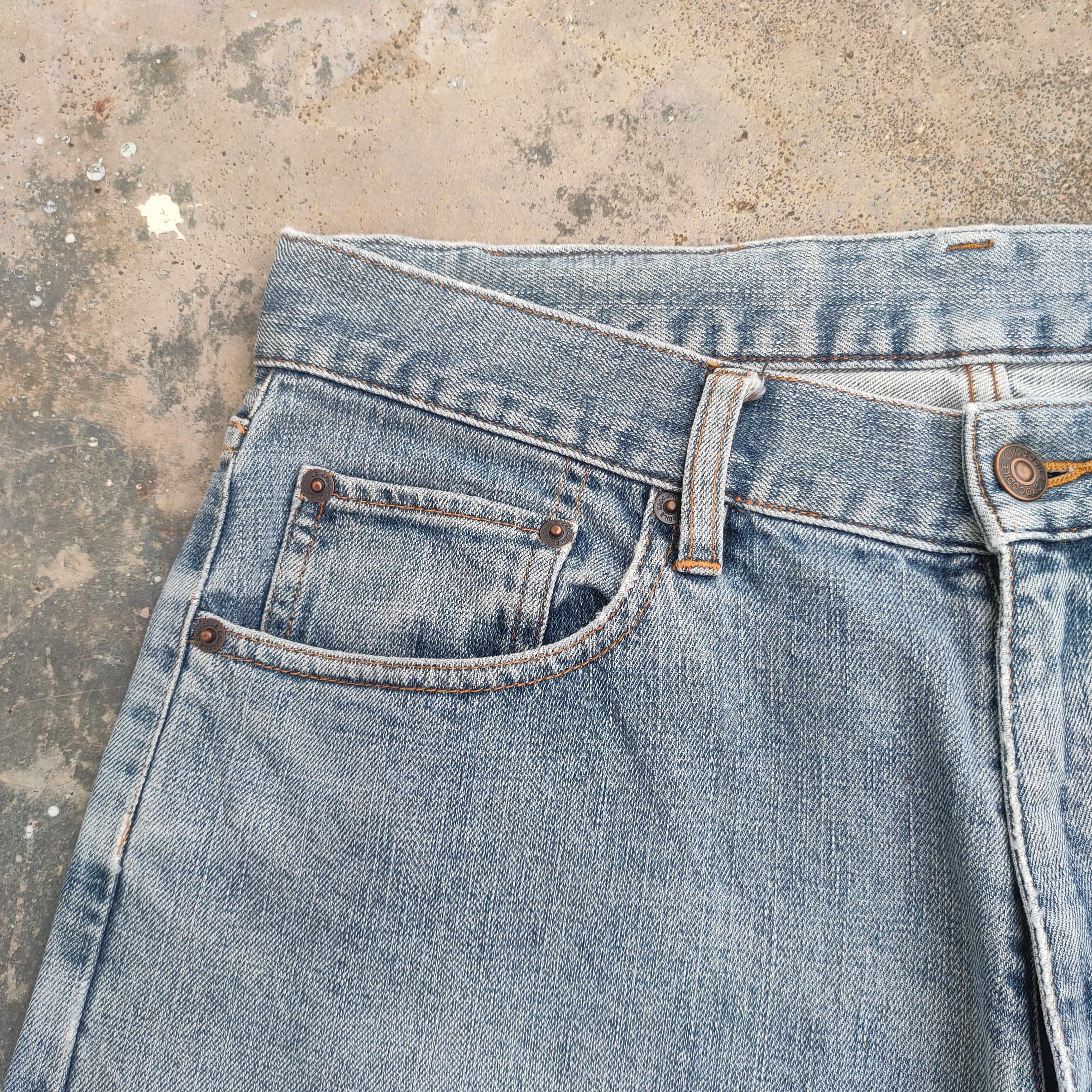 Crocs VINTAGE CROCODILE FADED JEANS DENIM PANTS Size US 32 / EU 48 - 5 Thumbnail
