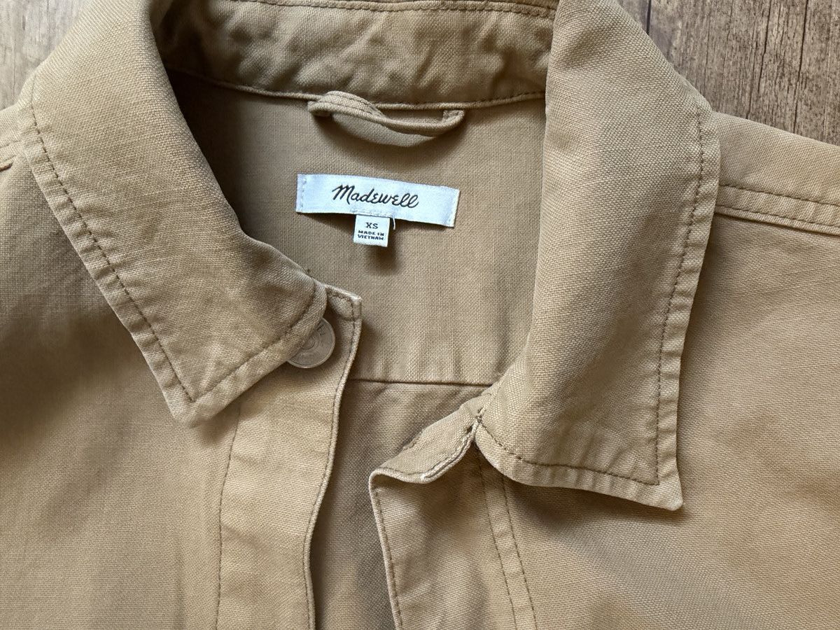 Madewell Madewell Type 2 Style Canvas Trucker Jacket Size US XS / EU 42 / 0 - 2 Thumbnail