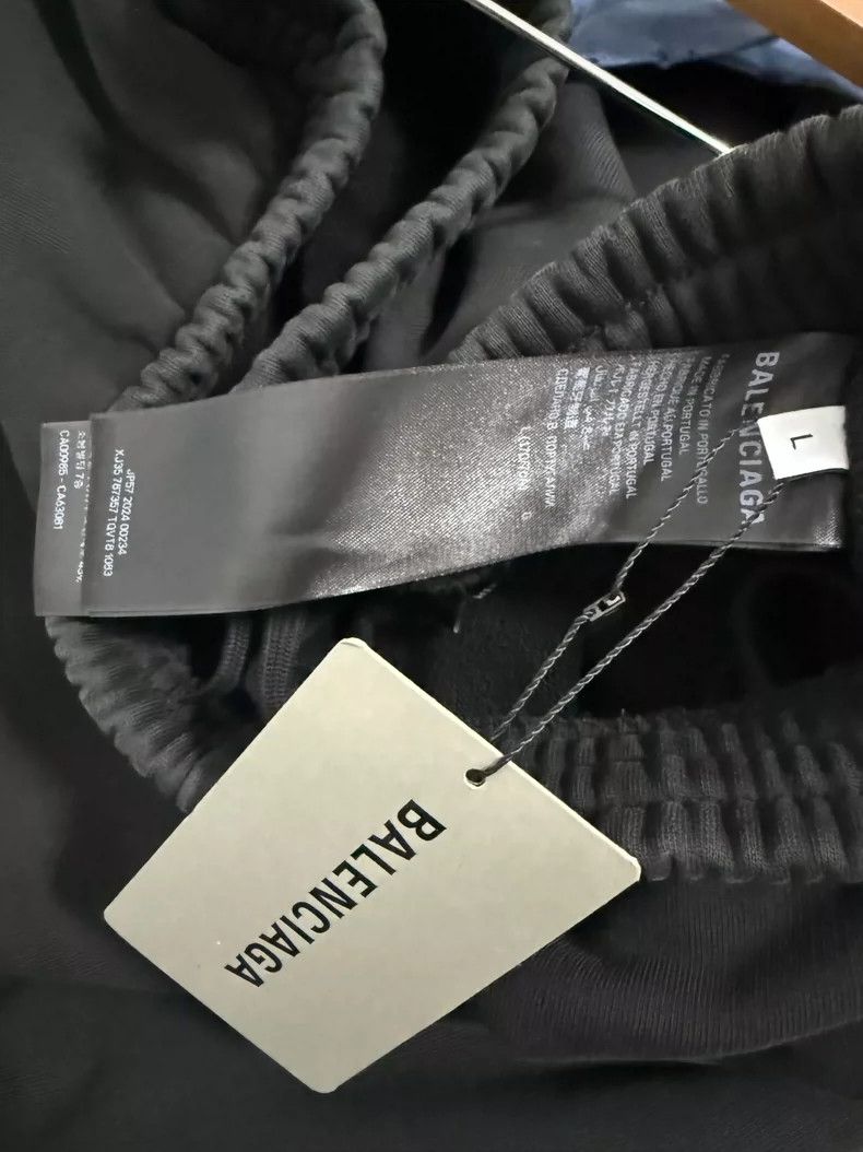 Balenciaga Balenciaga size L Reflective letter logo wide-leg baggy pa Size US 27 - 5 Thumbnail
