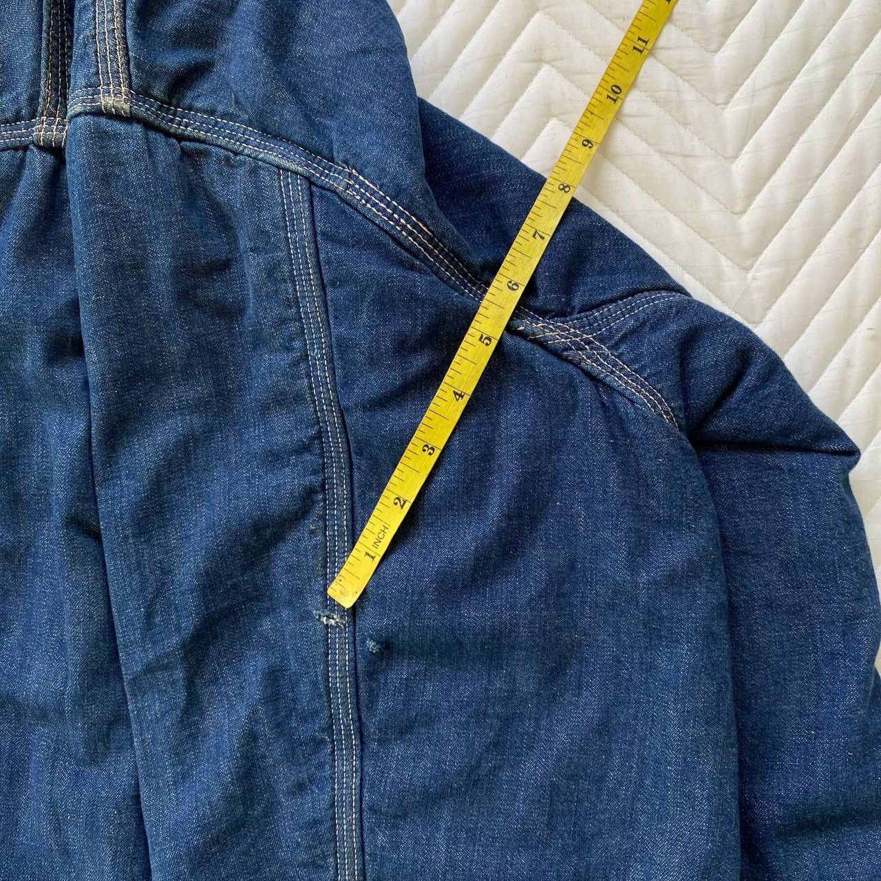 Sears True Vintage 50s Sears Denim Chore Jacket Size US XL / EU 56 / 4 - 13 Thumbnail