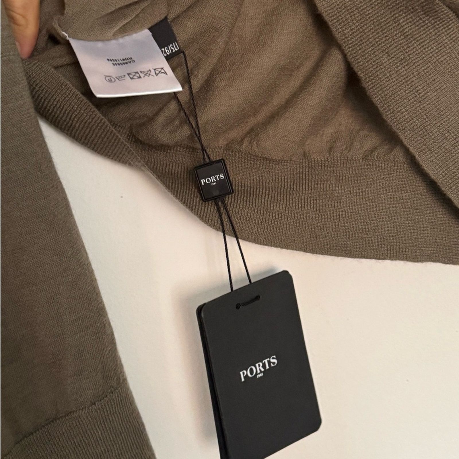 Ports 1961 Ports 1961 Men’s Light Brown Cashmere Turtle Neck NWT Size M / US 6-8 / IT 42-44 - 4 Thumbnail
