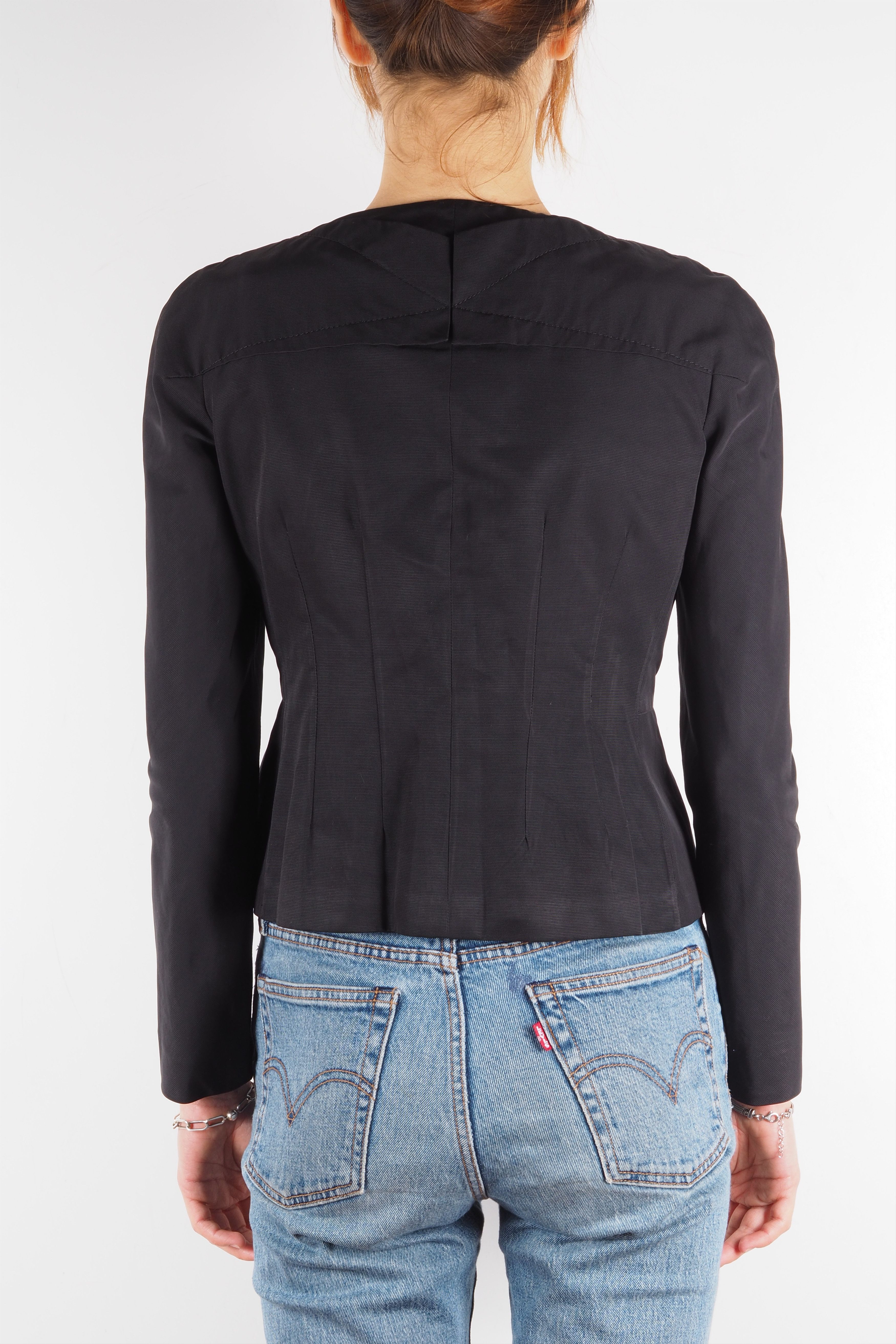 Gucci × Vintage GUCCI Vintage 2007 Women Corset Design Short Blazer Jacket Size S / US 4 / IT 40 - 3 Thumbnail