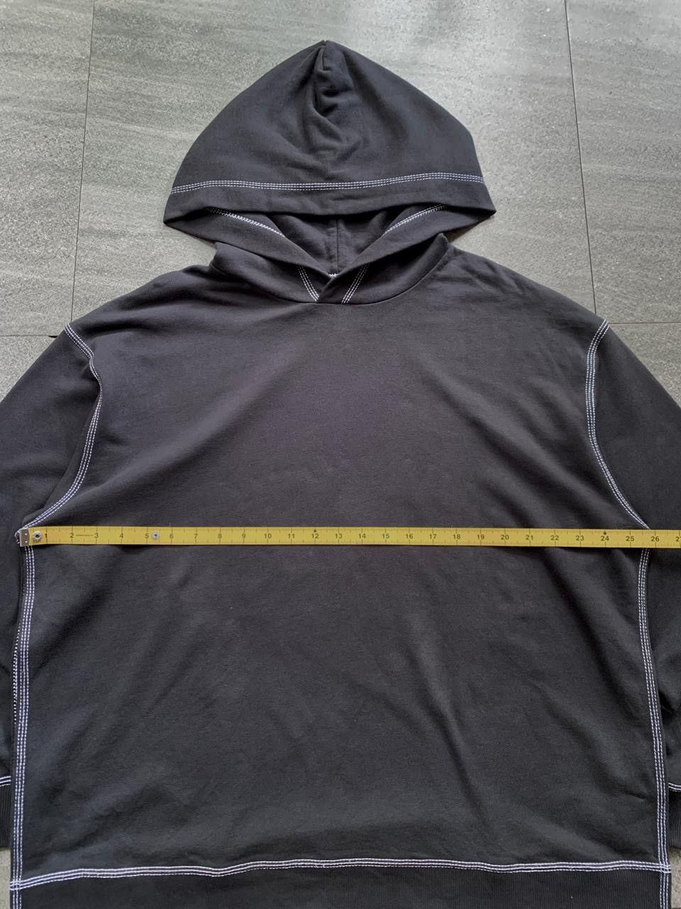 Maison Margiela FREE TAX! MM6 Contrast Stitching Side Cut Hoodie Size US L / EU 52-54 / 3 - 12 Thumbnail