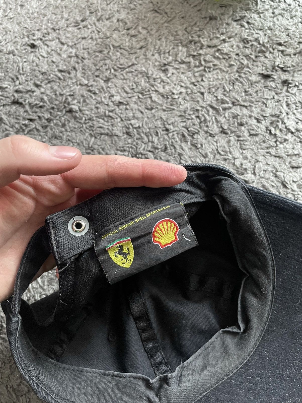 Ferrari × Vintage 00s Ferrarri Cap Streetwear Vintage Logo Rare Y2k F1 Size ONE SIZE - 4 Thumbnail