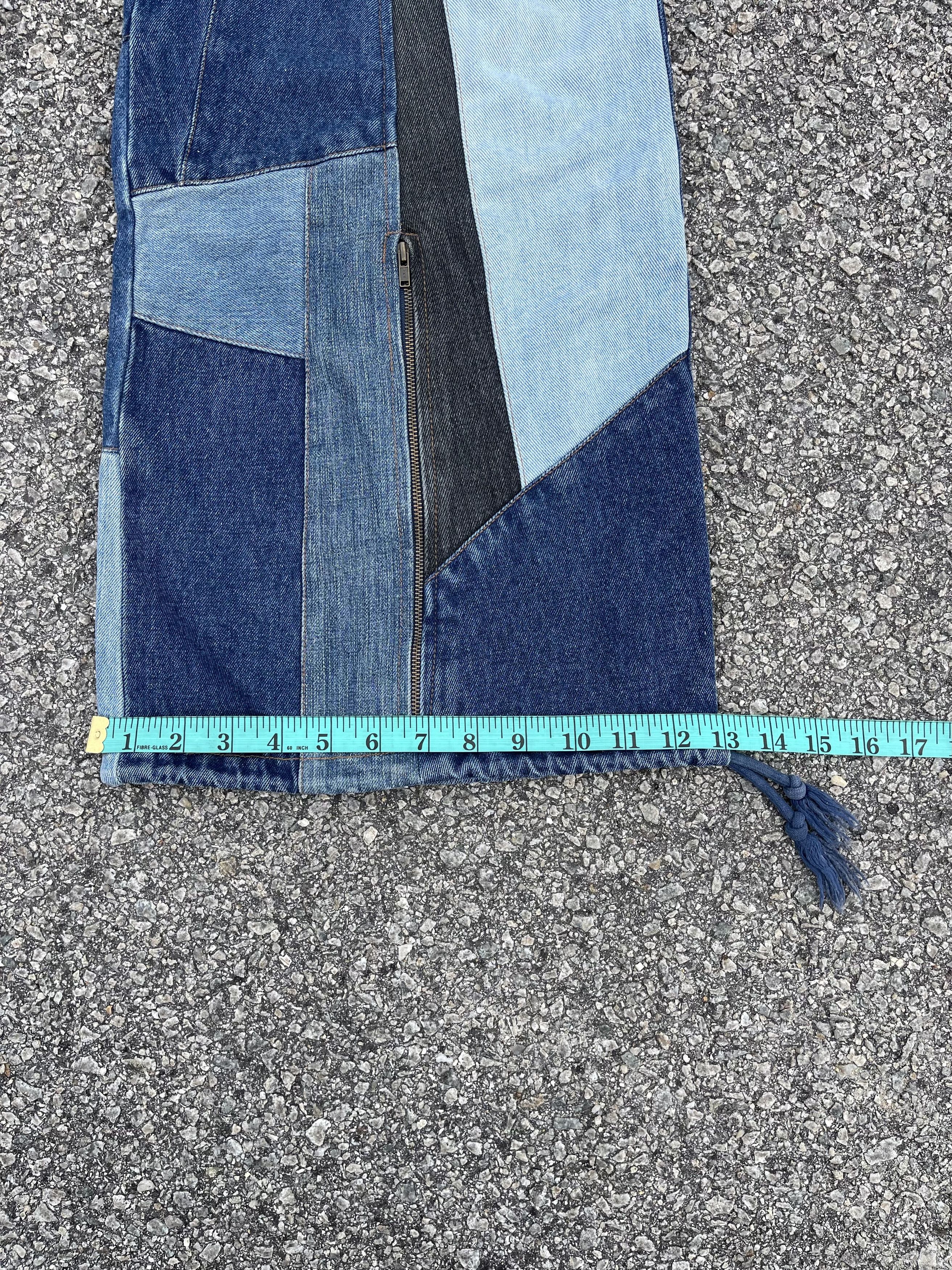 JNCO × Marc Ecko Baggy Patchwork Cargo Pocket Size US 31 - 13 Thumbnail