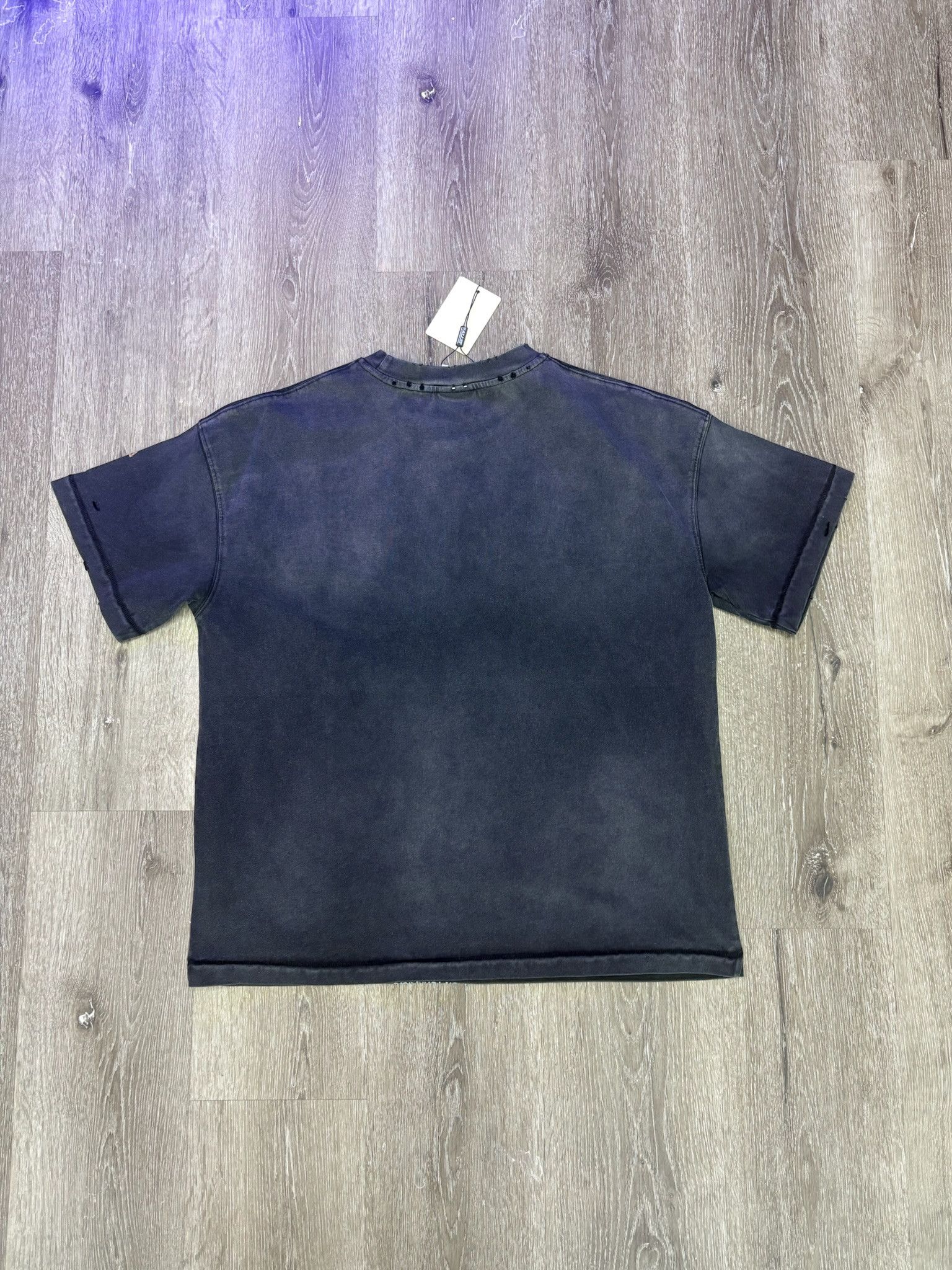 Vale Vale Forever "Damned" Bling Tee (Washed/Black) Size US S / EU 44-46 / 1 - 2 Thumbnail
