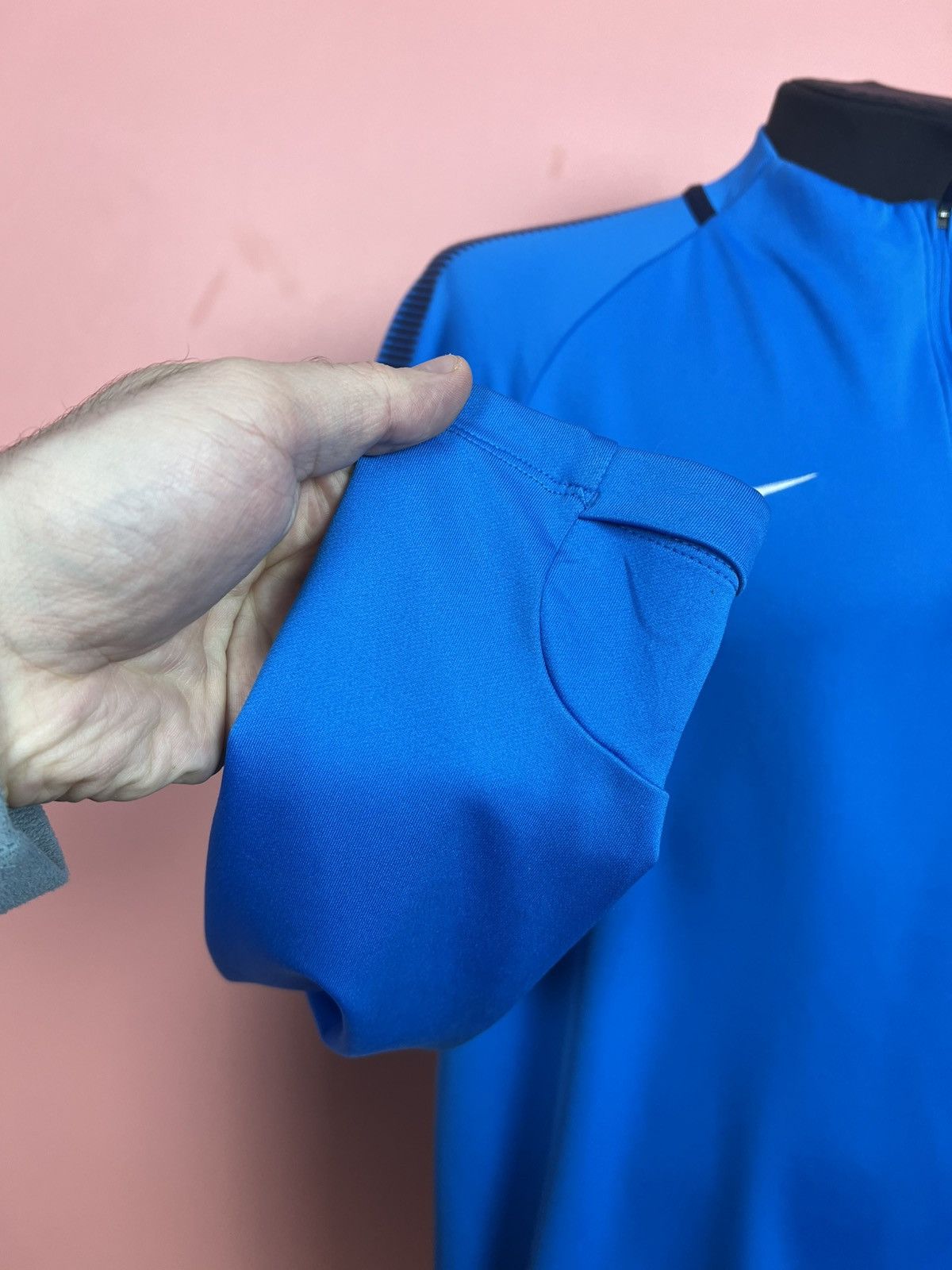 Nike Nike Tottenham longsleeve 1/3 zip soccer jersey football Size US L / EU 52-54 / 3 - 4 Thumbnail