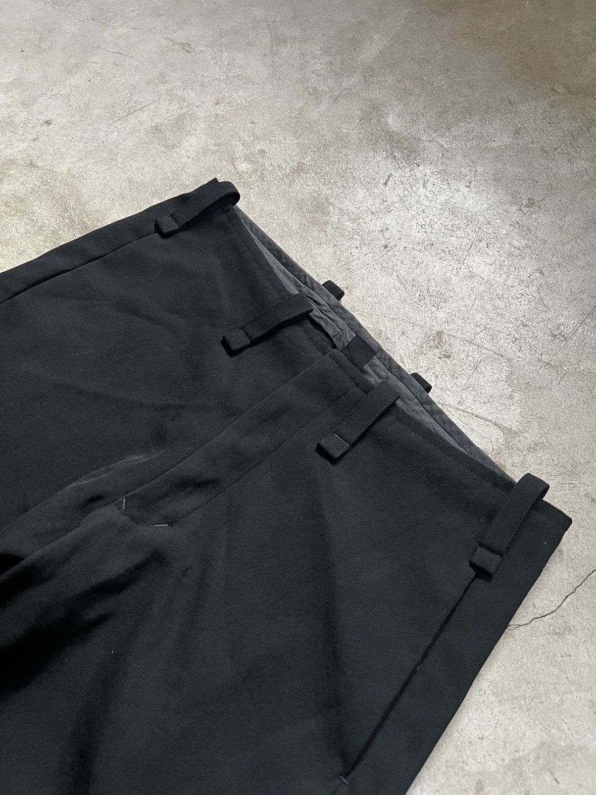 Y's × Y's for Men × Yohji Yamamoto Y’s Yohji Yamamoto Mens No Waist Belt Trouser Pants Size US 31 - 2 Thumbnail