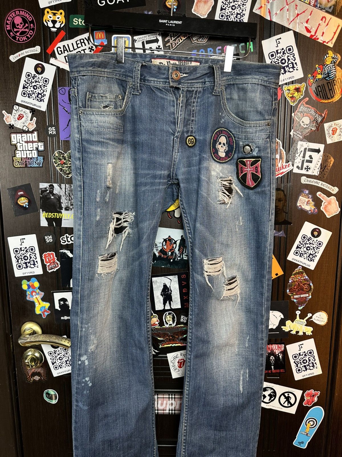 Other De Puta Madre 2007 Fuck-Pedophilia Jeans Size US 32 / EU 48 - 2 Thumbnail