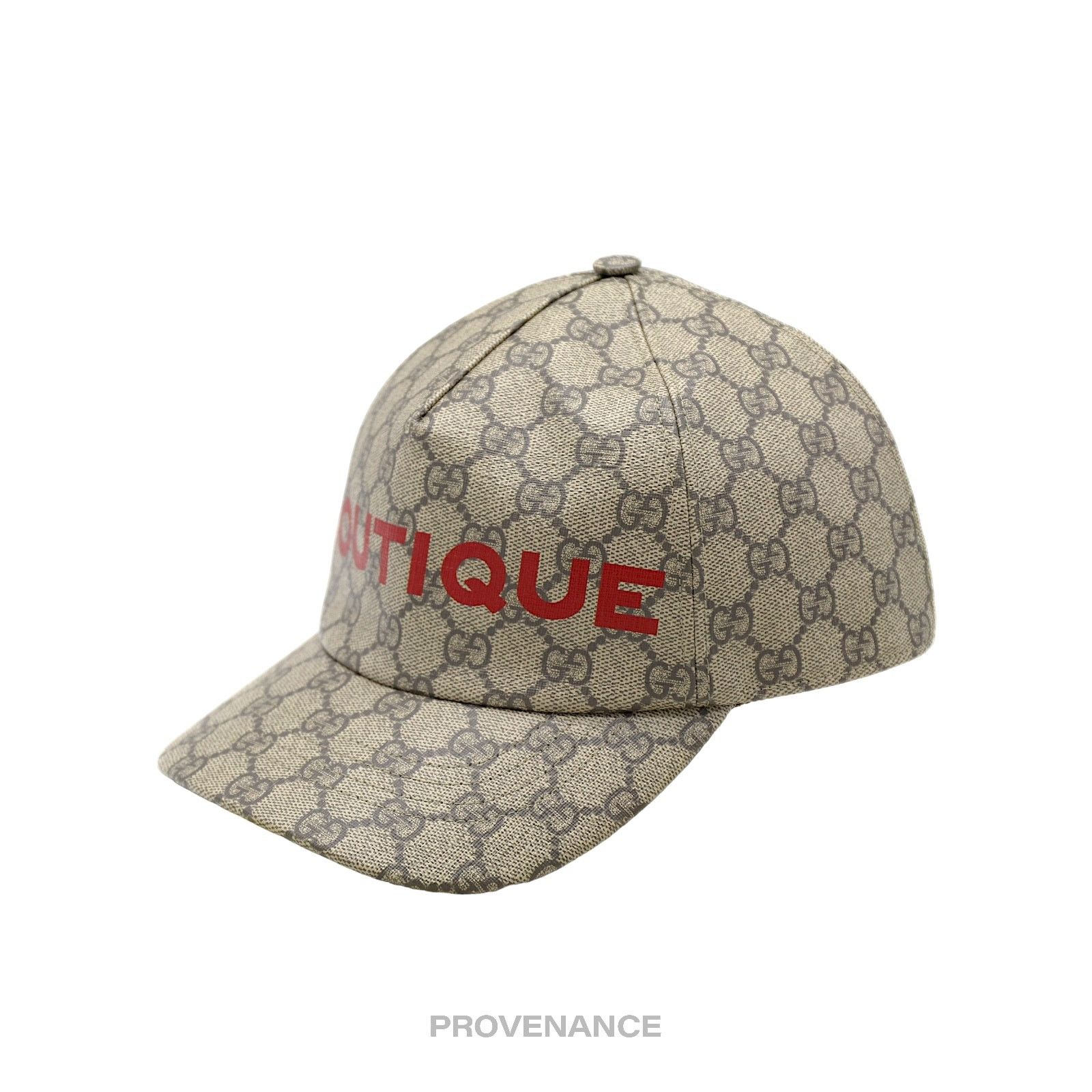 Gucci 🔴 Gucci GG Supreme BOUTIQUE Cap - Monogram GG Canvas Size ONE SIZE - 2 Thumbnail