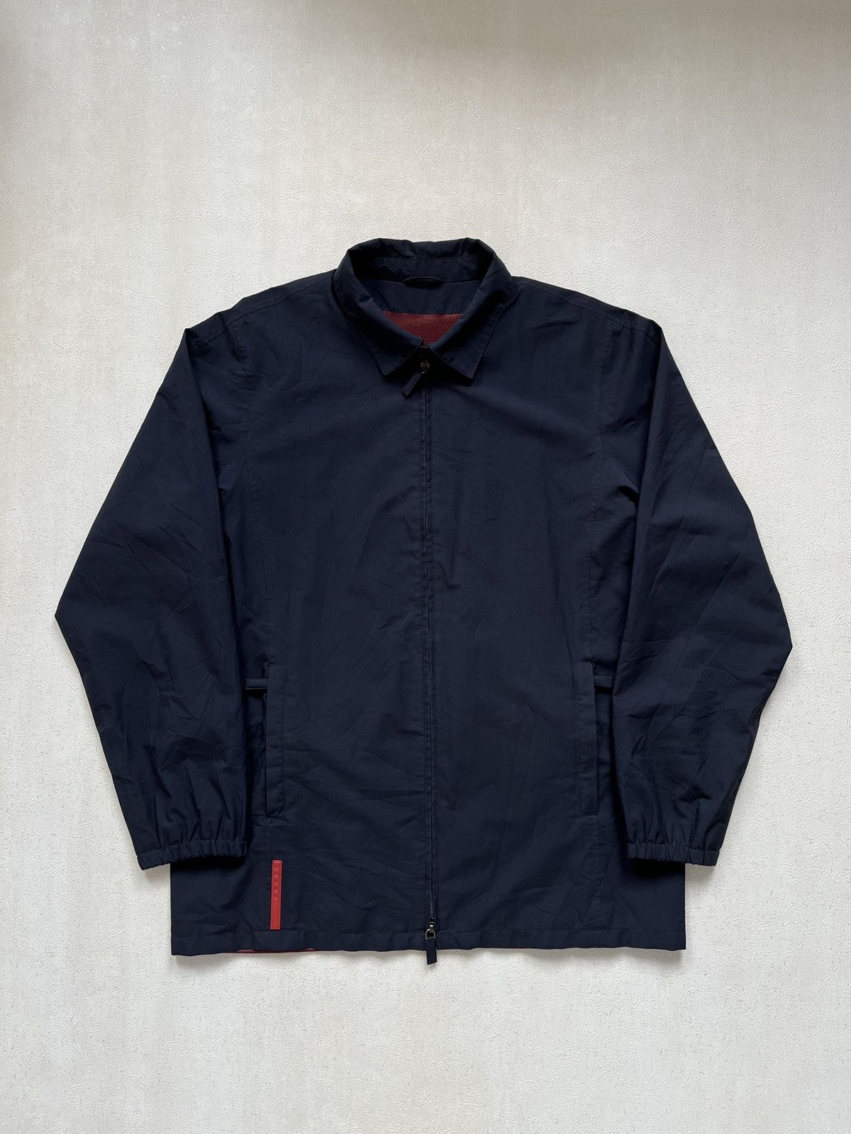 Prada Prada SGV693 Blue Gore Tex Light Jacket. | Grailed