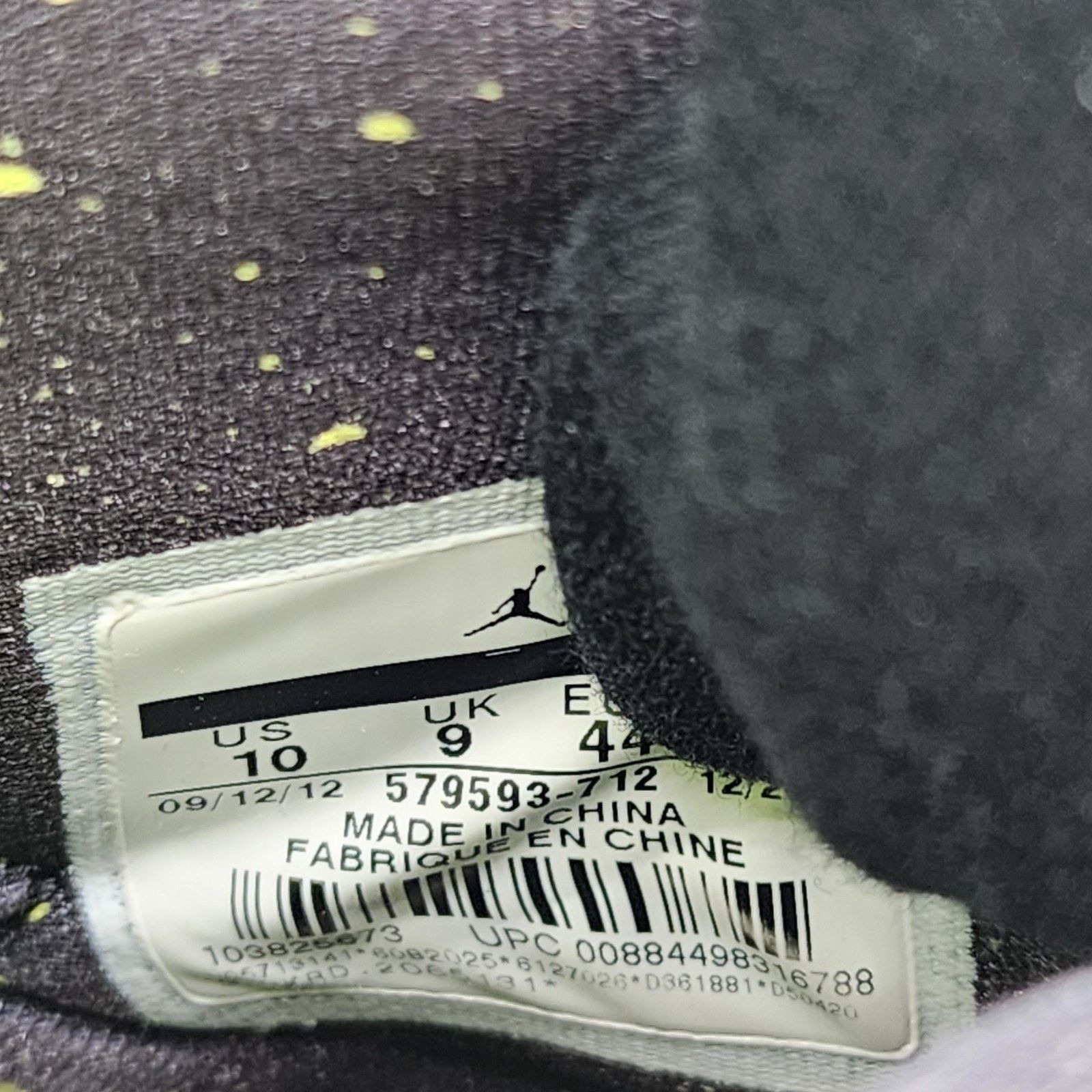 Jordan Brand × Nike Spizike BHM Volt Green Men’s Retro 579593-712 Sneakers US 10 Size US 10 / EU 43 - 8 Thumbnail