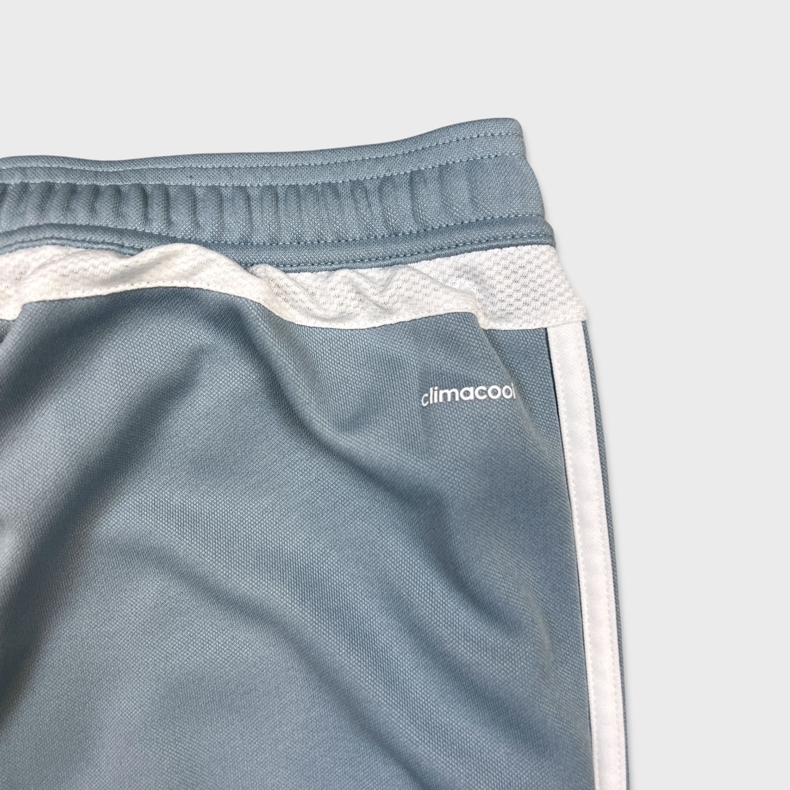 Adidas × Vintage Adidas Track Pants Small Essentials Stripe Training Athletic Size US 26 / EU 42 - 6 Thumbnail