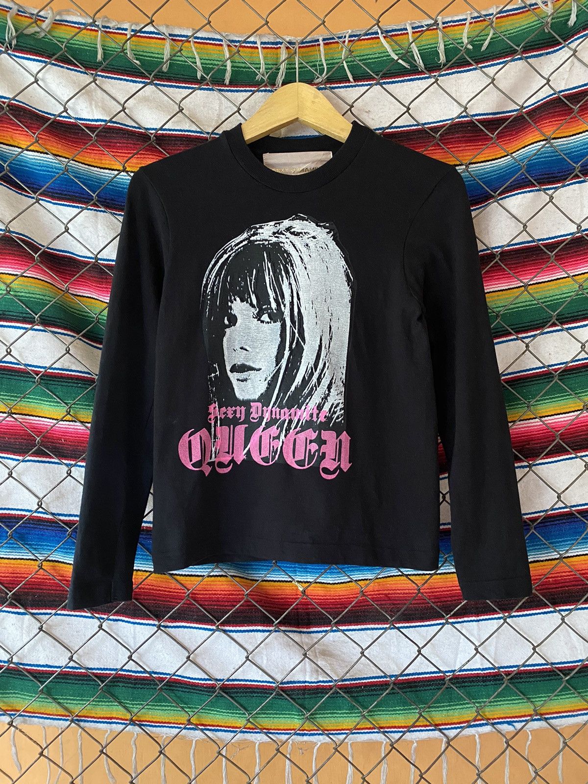 image of Hysteric Glamour x Le Grande Bleu L G B Sex Dynamite London Punks Long Sleeve in Black, Women's (Si