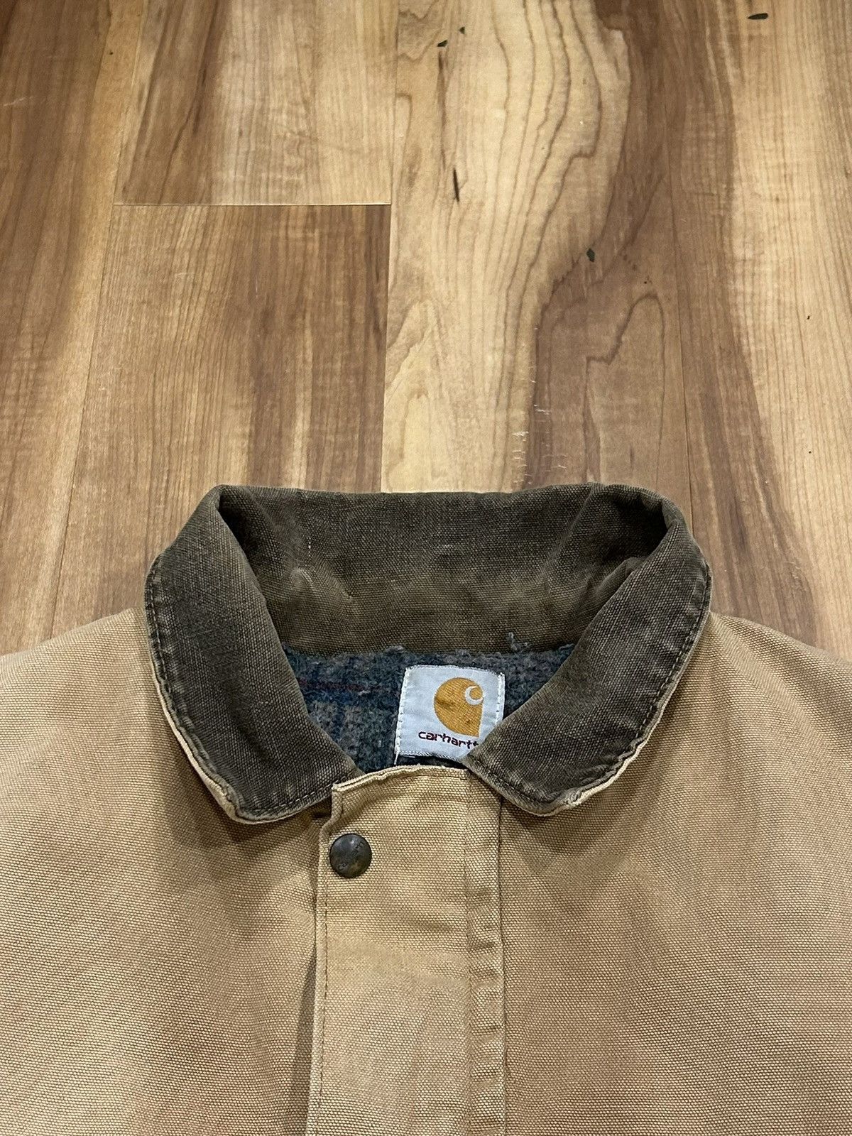 Carhartt Vintage Carhartt Blanket Lined Chore Jacket Size US XL / EU 56 / 4 - 6 Thumbnail