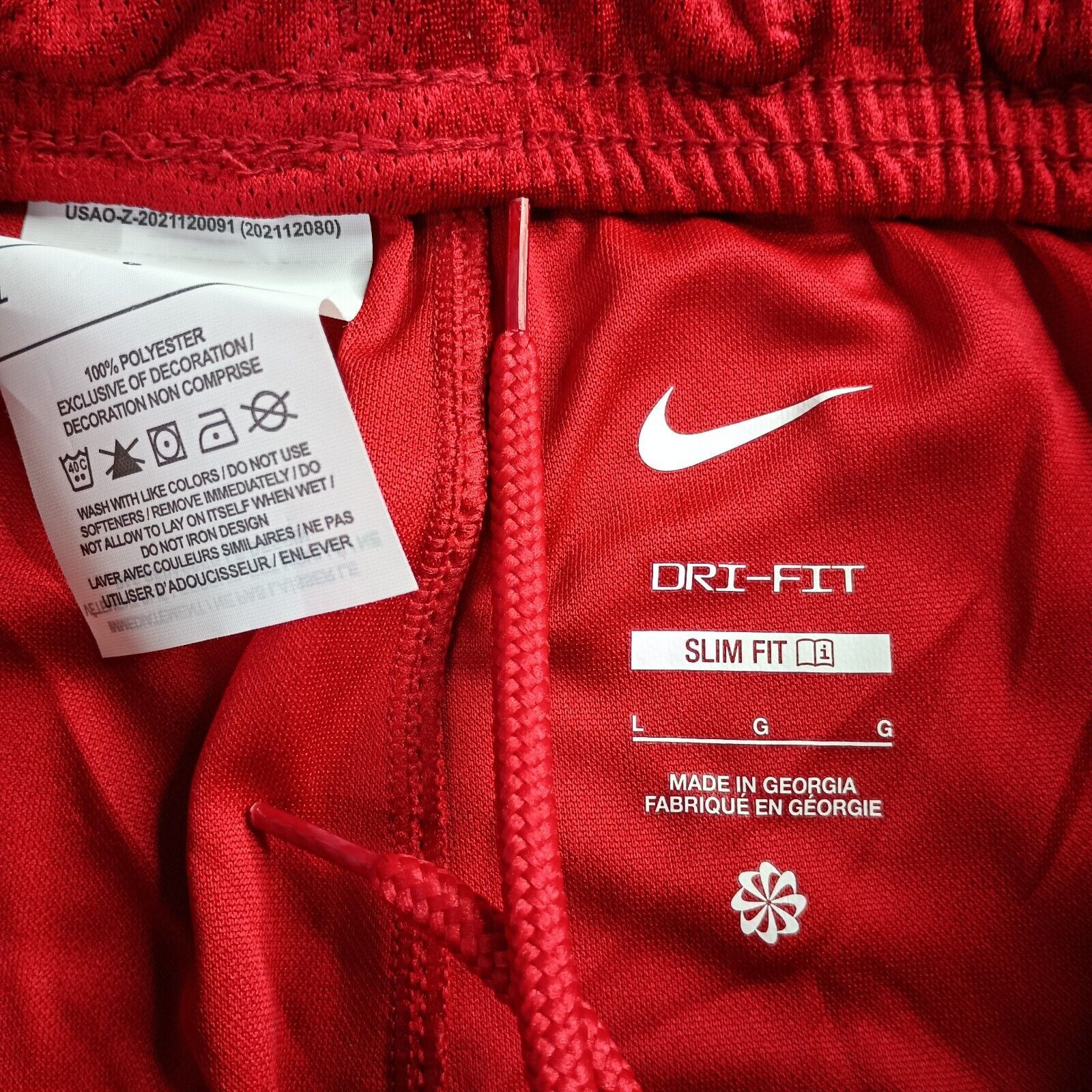 Nike Nike Liverpool FC Men's Home Shorts 2023/24 Size L Red Slim Size US 30 / EU 46 - 4 Thumbnail